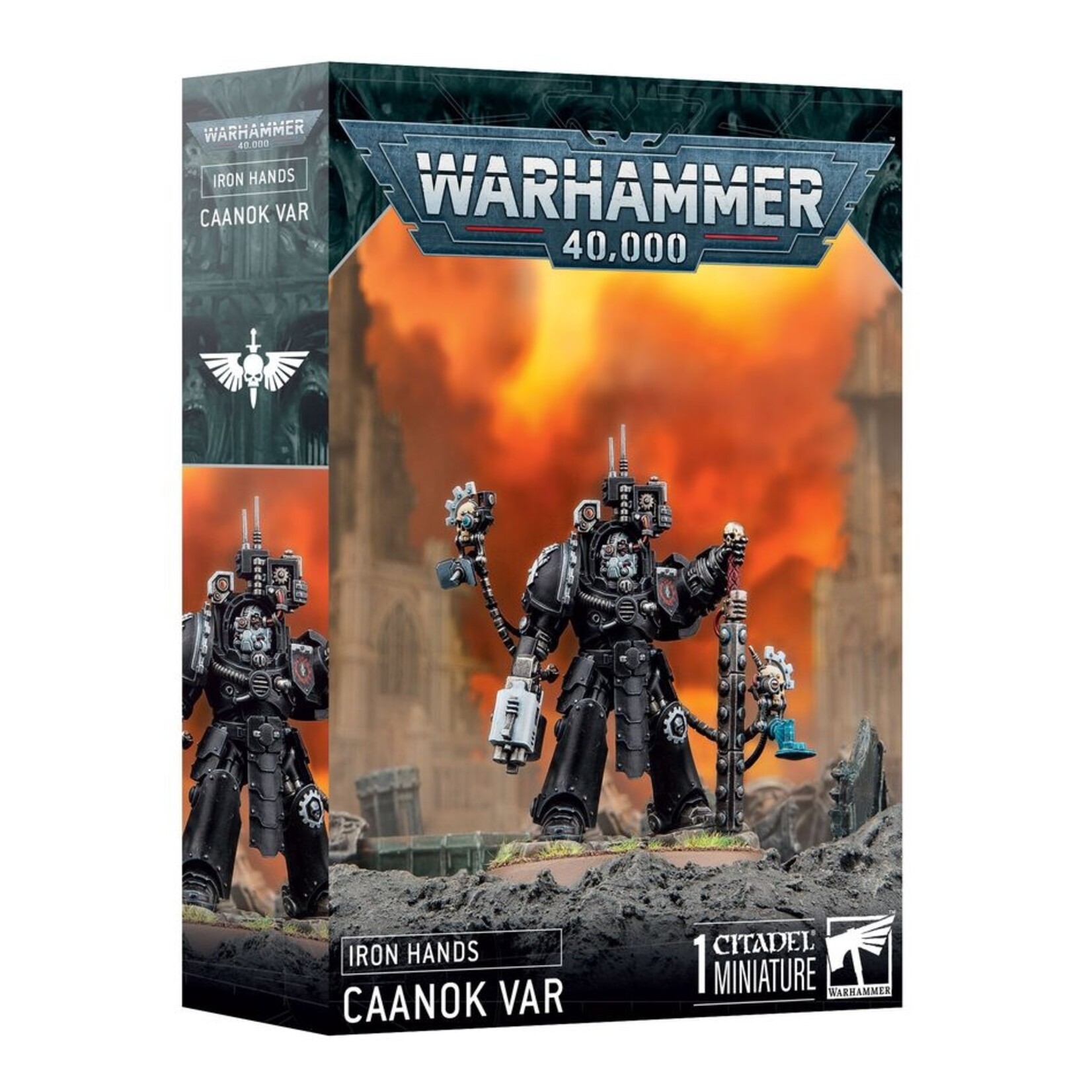 Games Workshop Space Marines Iron Hands Caanok Var