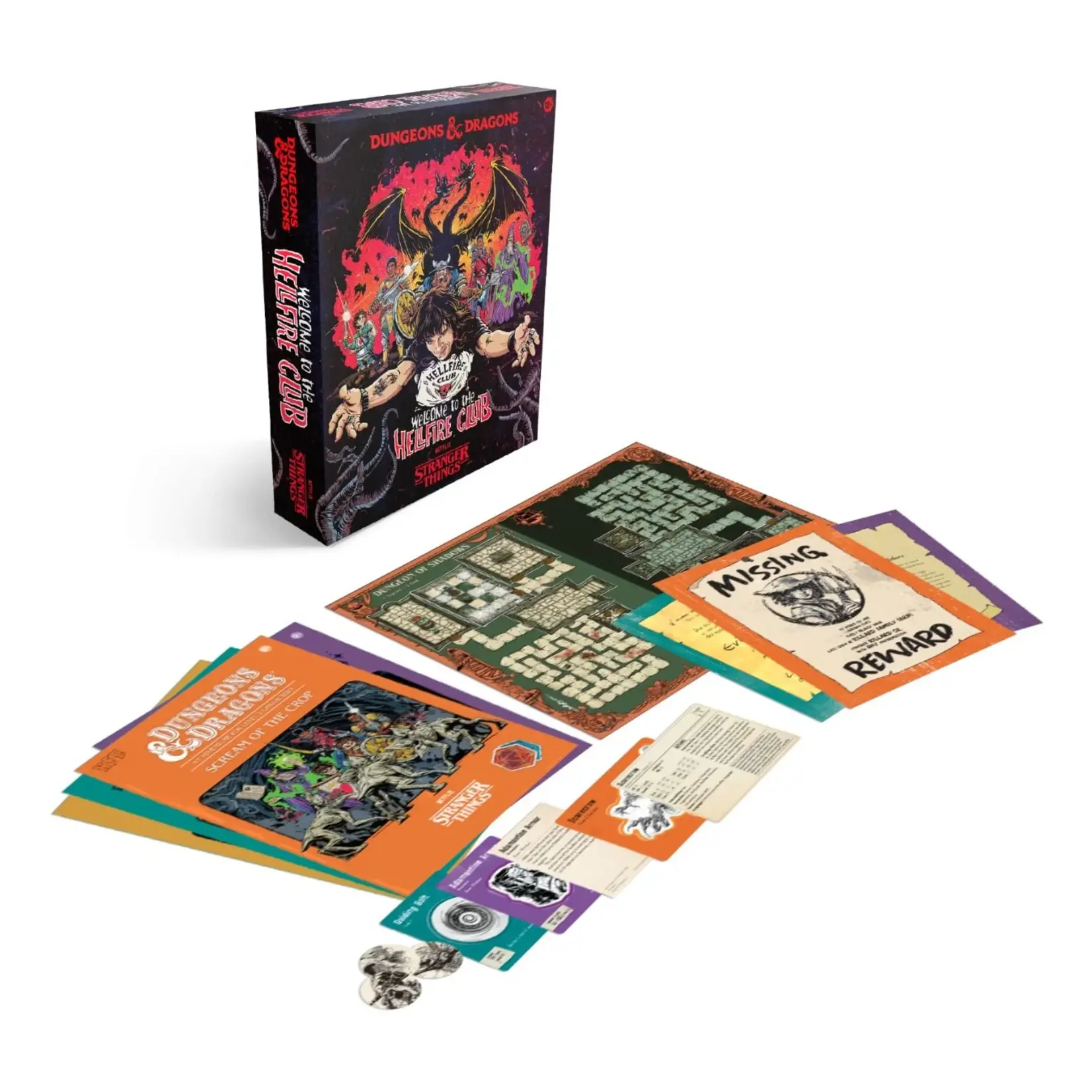 Wizards of the Coast D&D Stranger Things: Welcome to the Hellfire Club (EN)