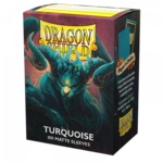Dragonshield Dragonshield 100 Box Sleeves Matte Turquoise
