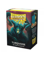 Dragonshield Dragonshield 100 Box Sleeves Matte Turquoise