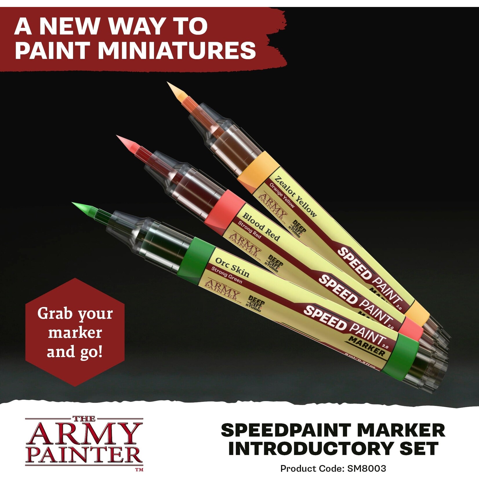 The Army Painter Army Painter Speedpaint Marker Introductory Set