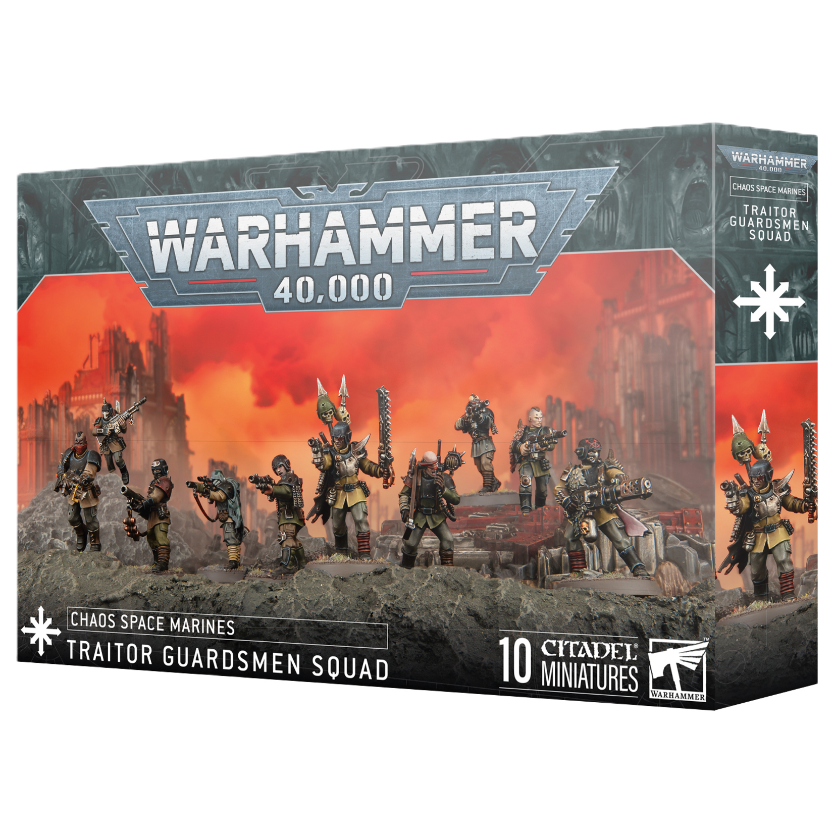 Games Workshop Chaos Space Marines Traitor Guardsmen Squad
