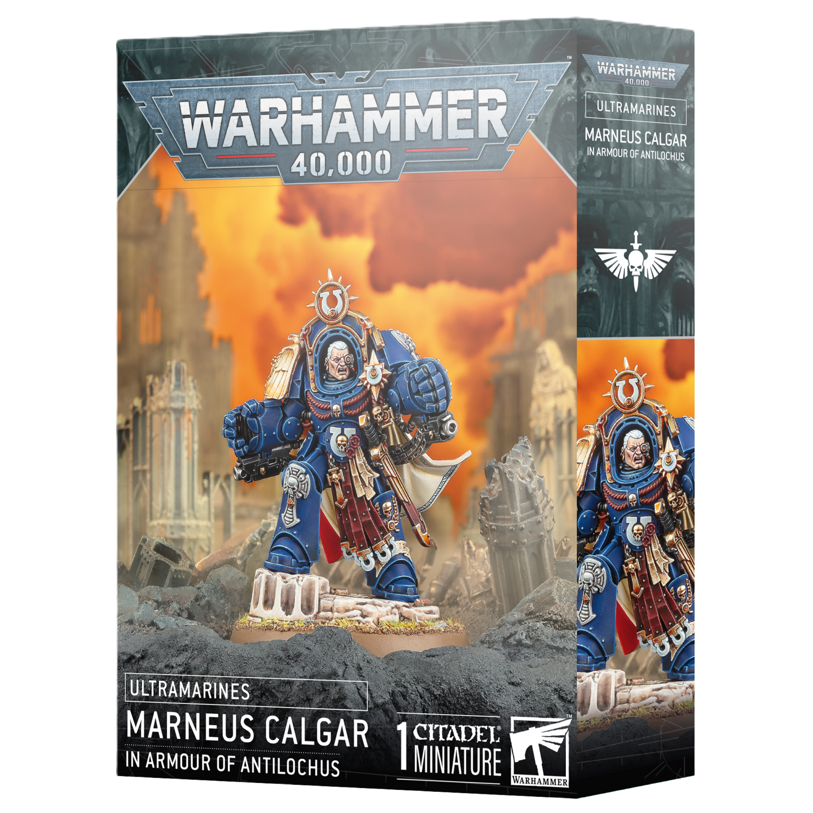Games Workshop Ultramarines Marneus Calgar in Armour of Antilochus