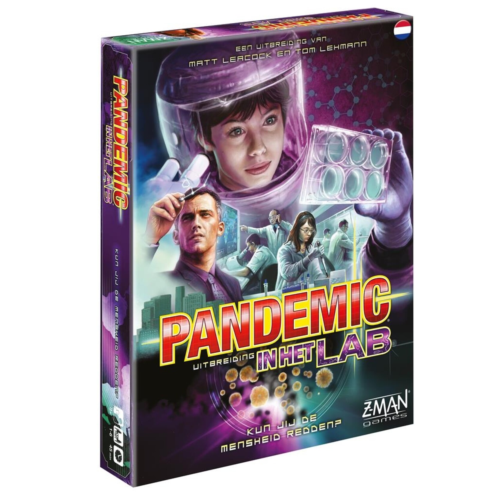 Z-Man Games (Aanbieding feestdagen) Pandemic: In het Lab (NL)