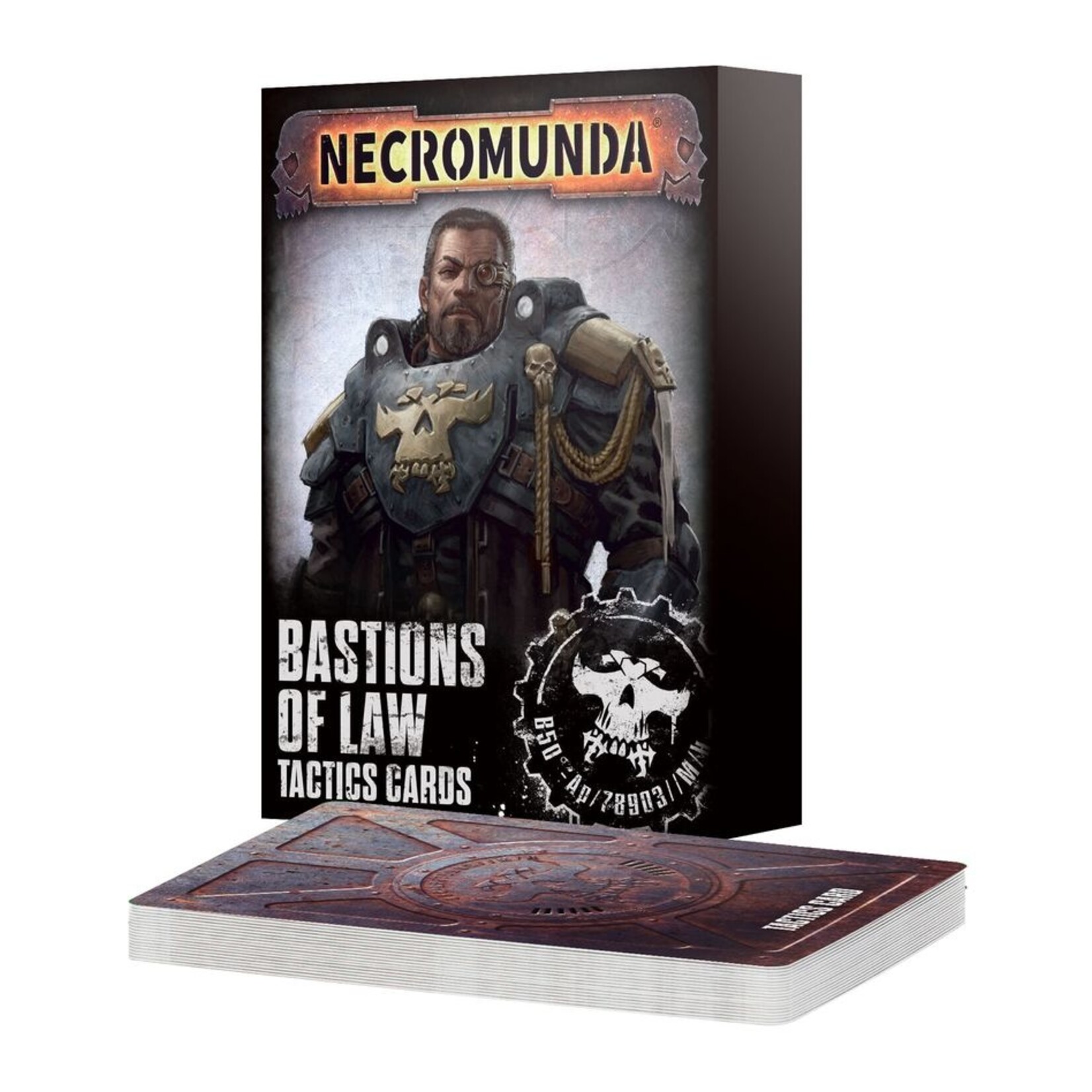 Games Workshop Necromunda: Bastions of Law Tactics Cards (EN)