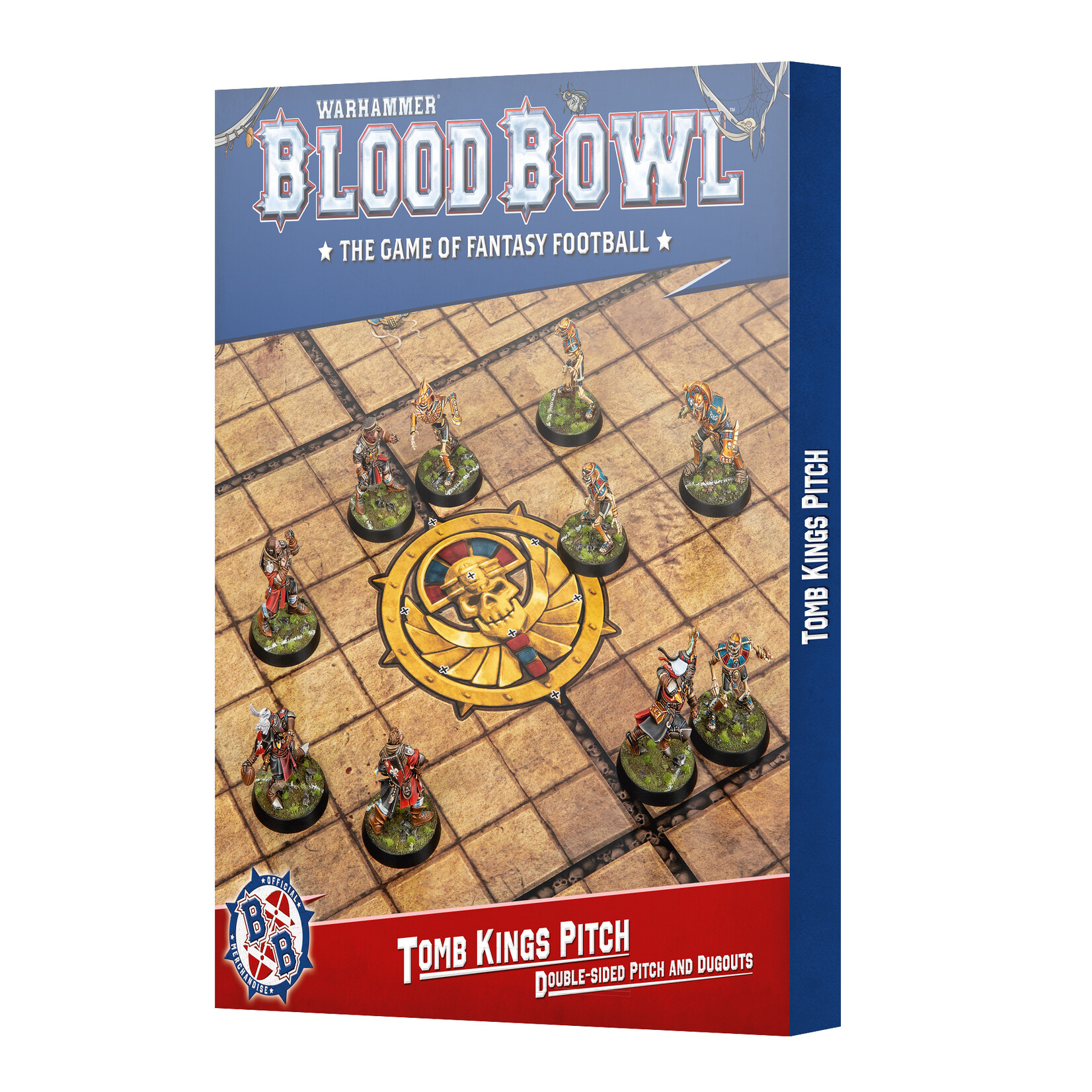 Games Workshop Blood Bowl Tomb Kings Team Pitch & Dugouts