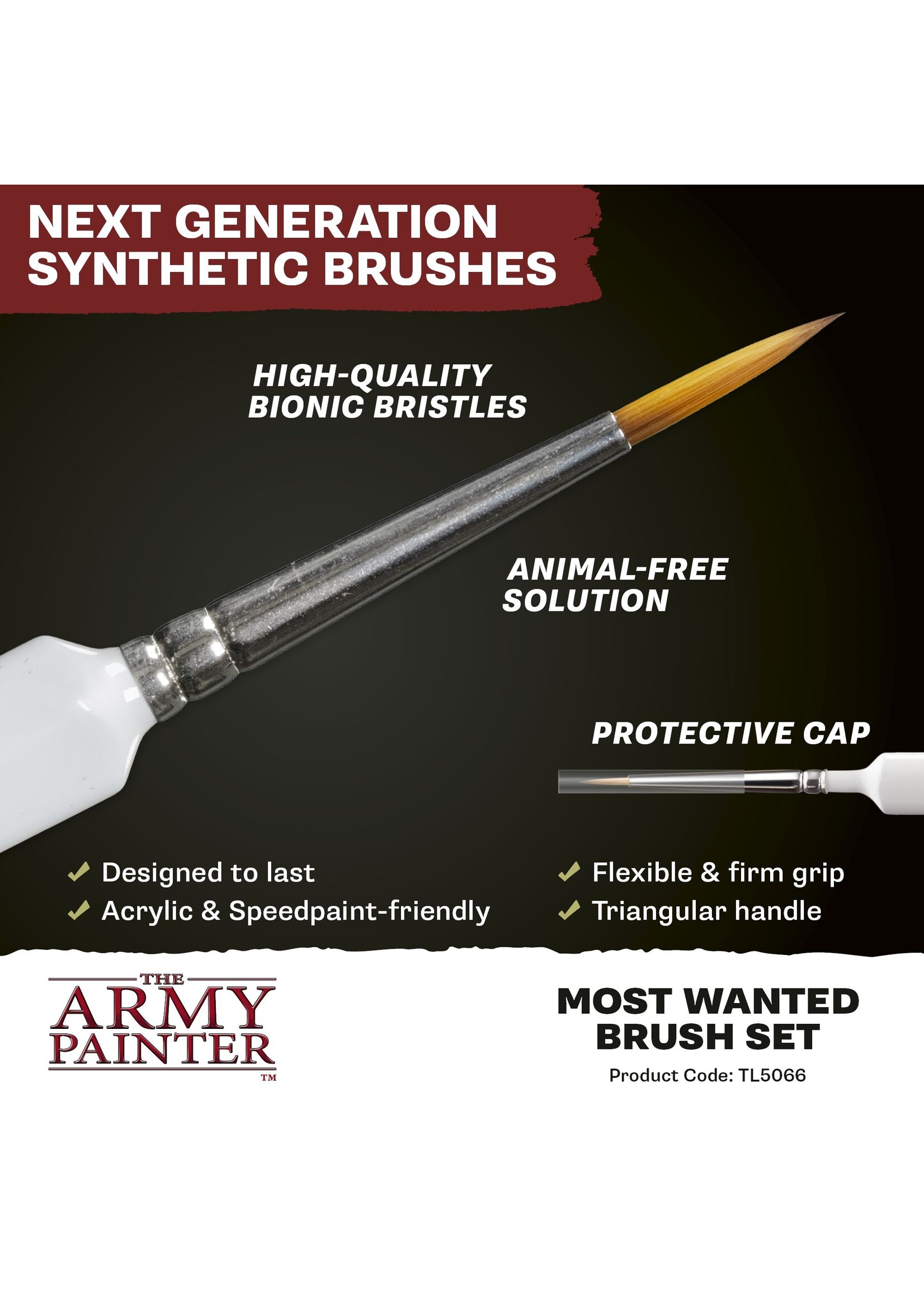 The Army Painter The Army Painter Most Wanted Brush Set