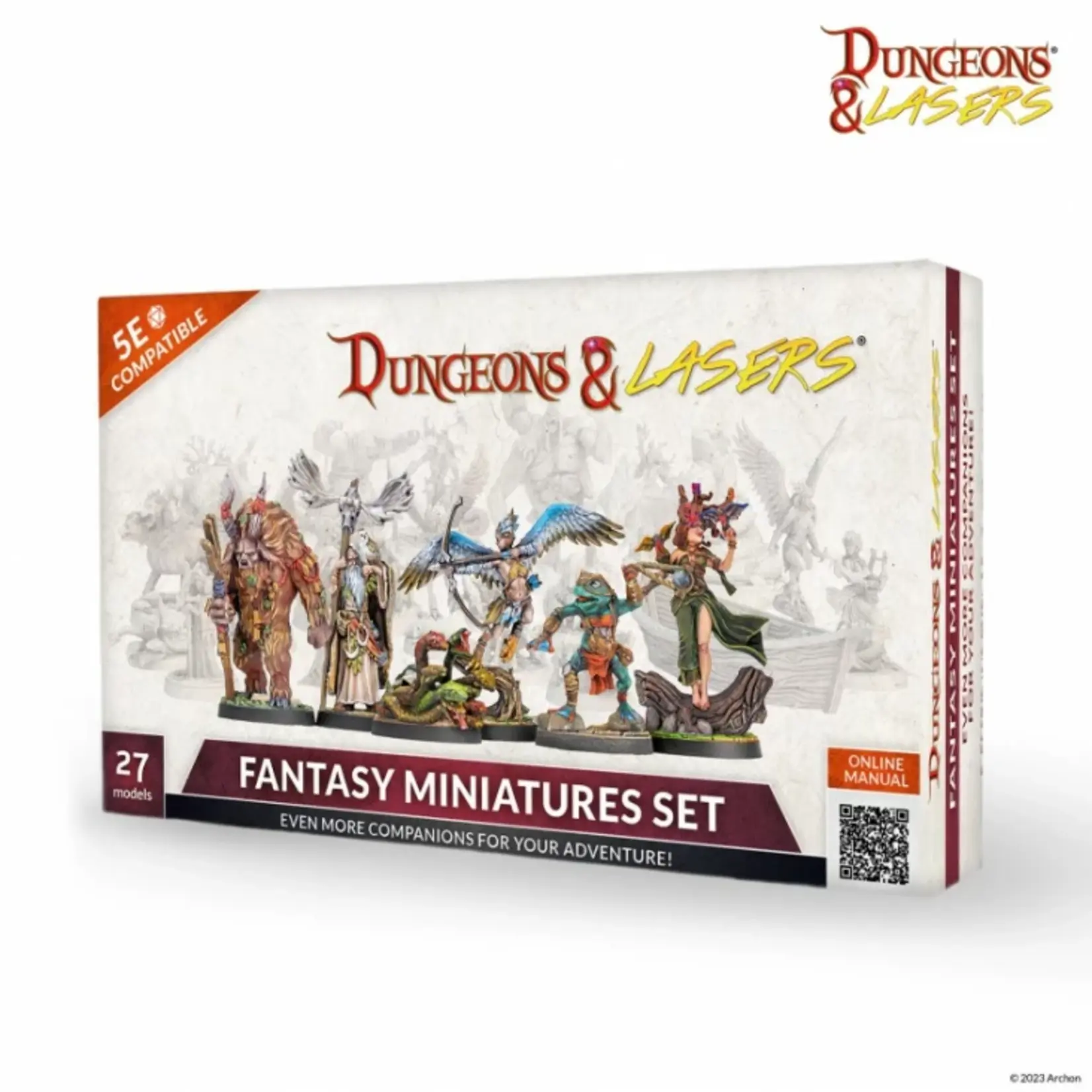 Archon Studio Dungeons & Lasers: Fantasy Miniature Set