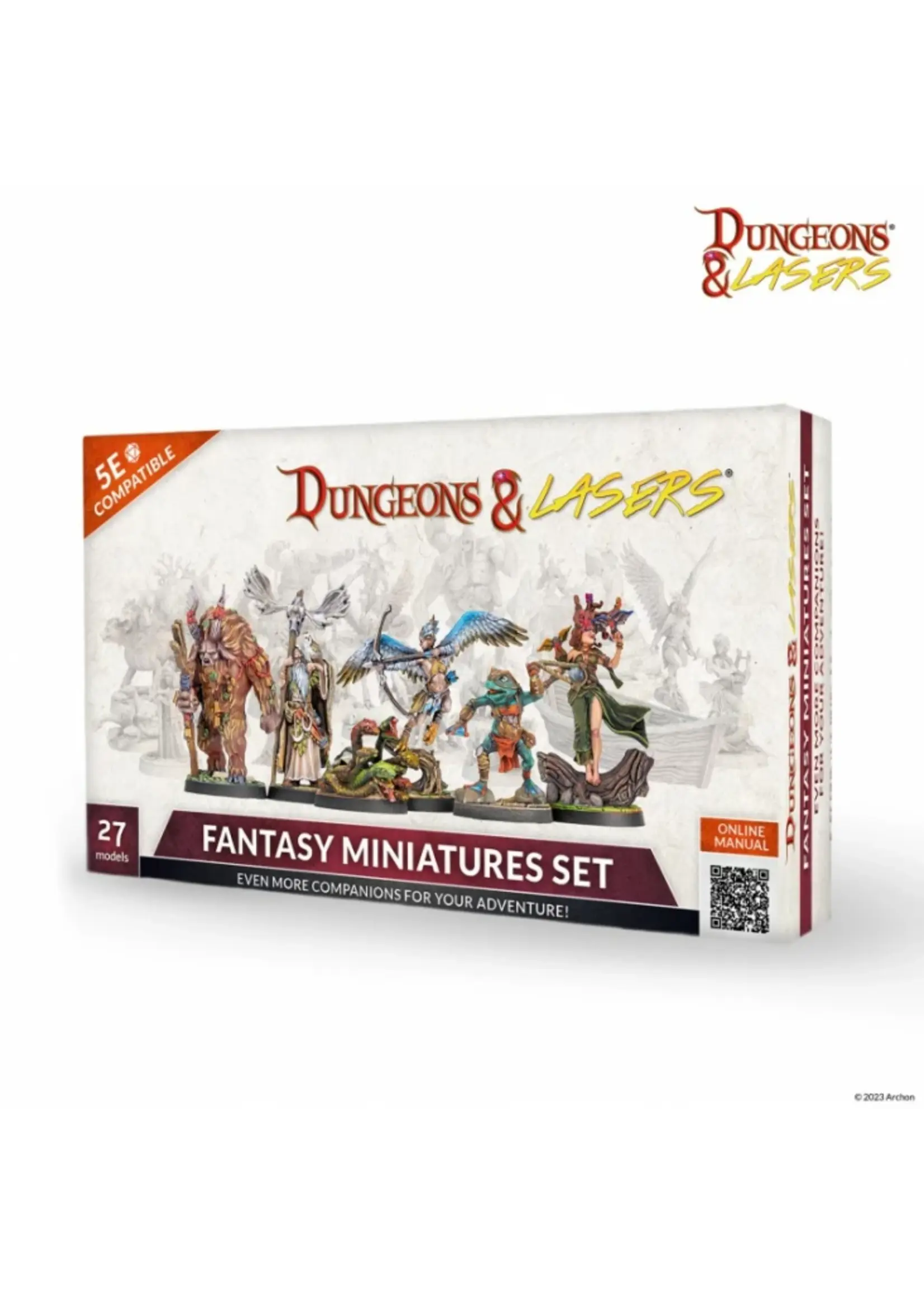 Archon Studio Dungeons & Lasers: Fantasy Miniature Set