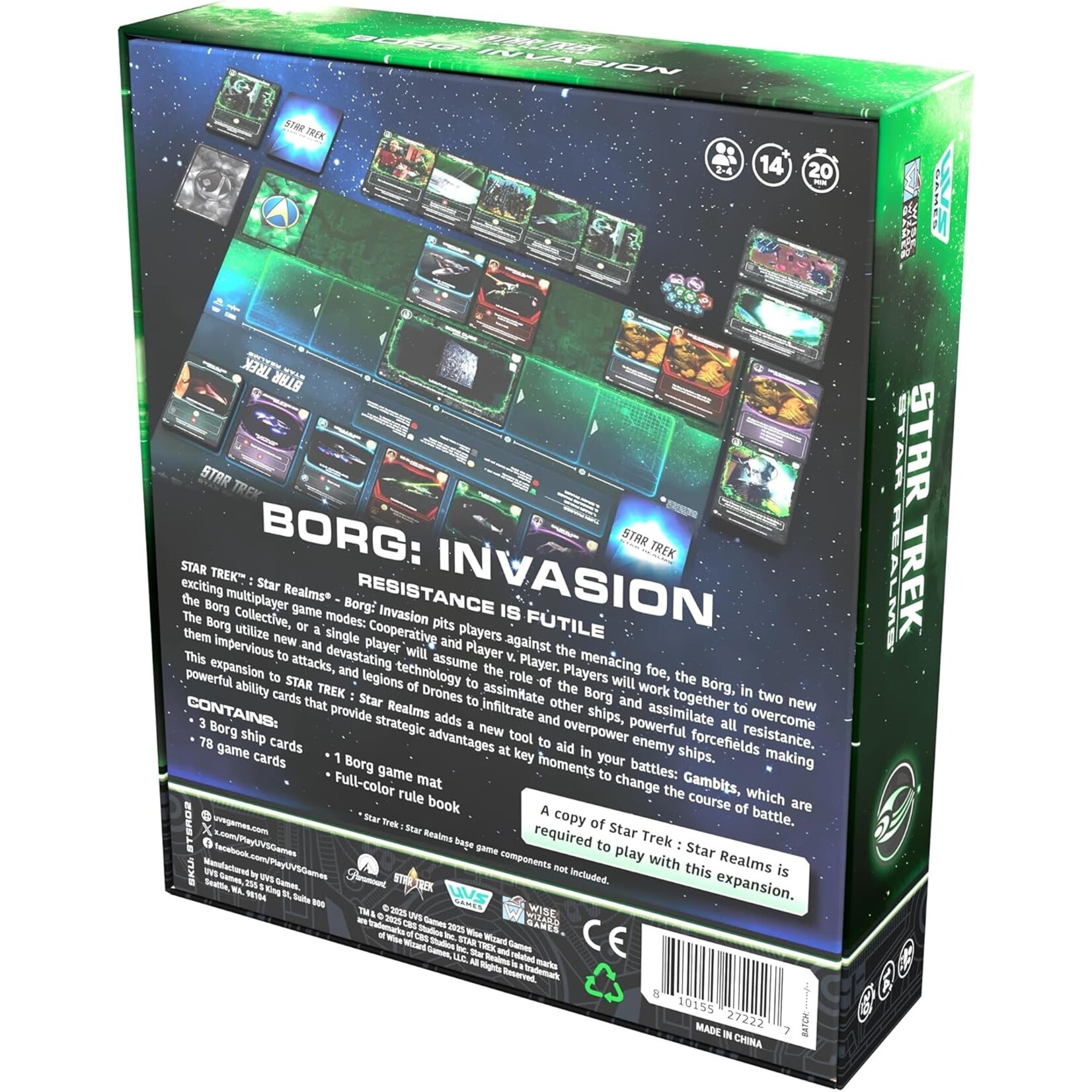 Wise Wizard Games Star Trek: Star Realms - Borg Invasion (EN)