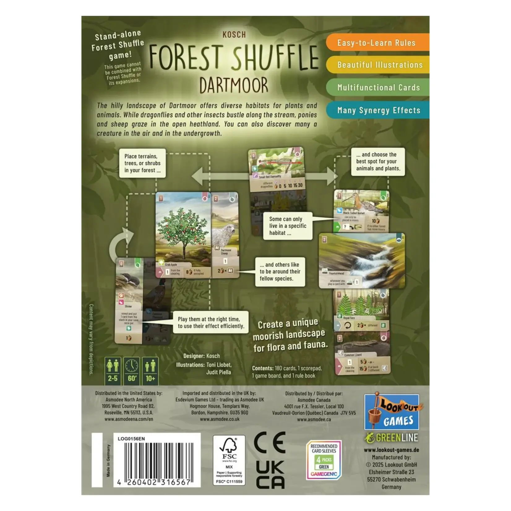 Lookout Games Forest Shuffle: Dartmoor (NL)