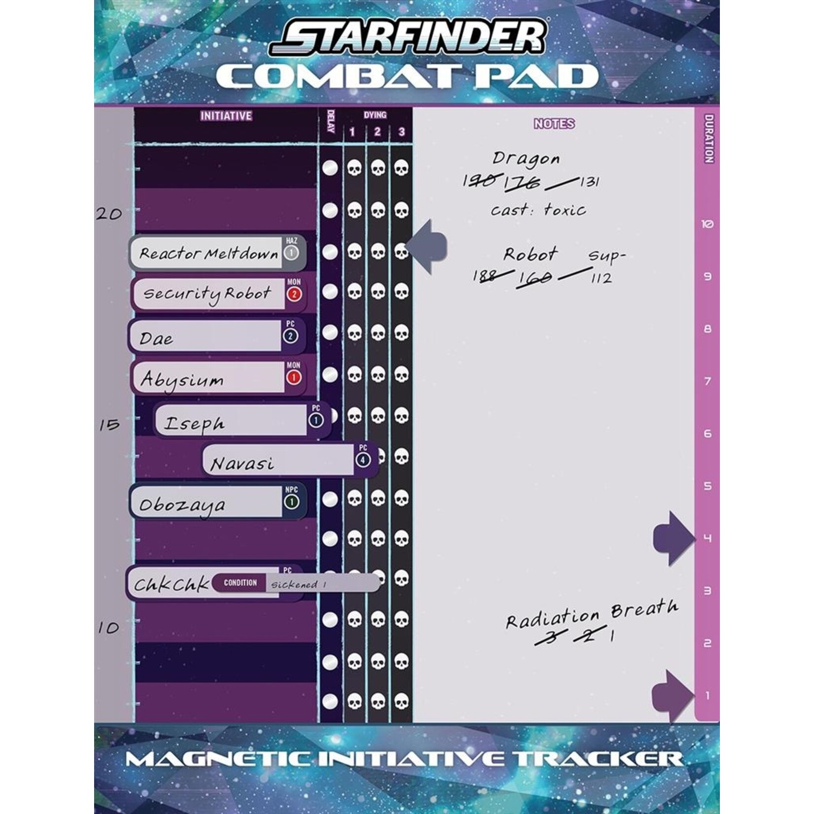 Paizo Starfinder Combat Pad