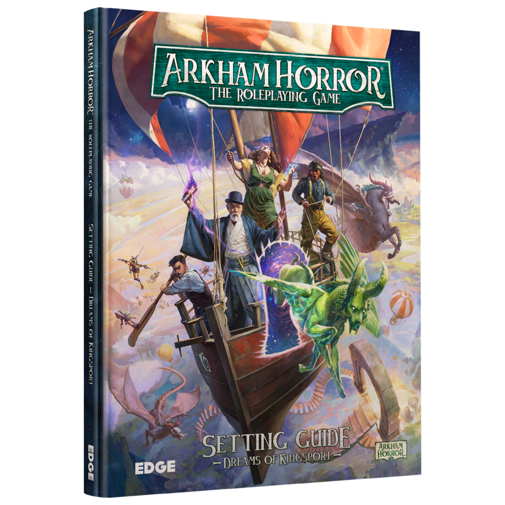 Fantasy Flight Games Arkham Horror RPG Setting Guide - Dreams of Kingsport (EN)
