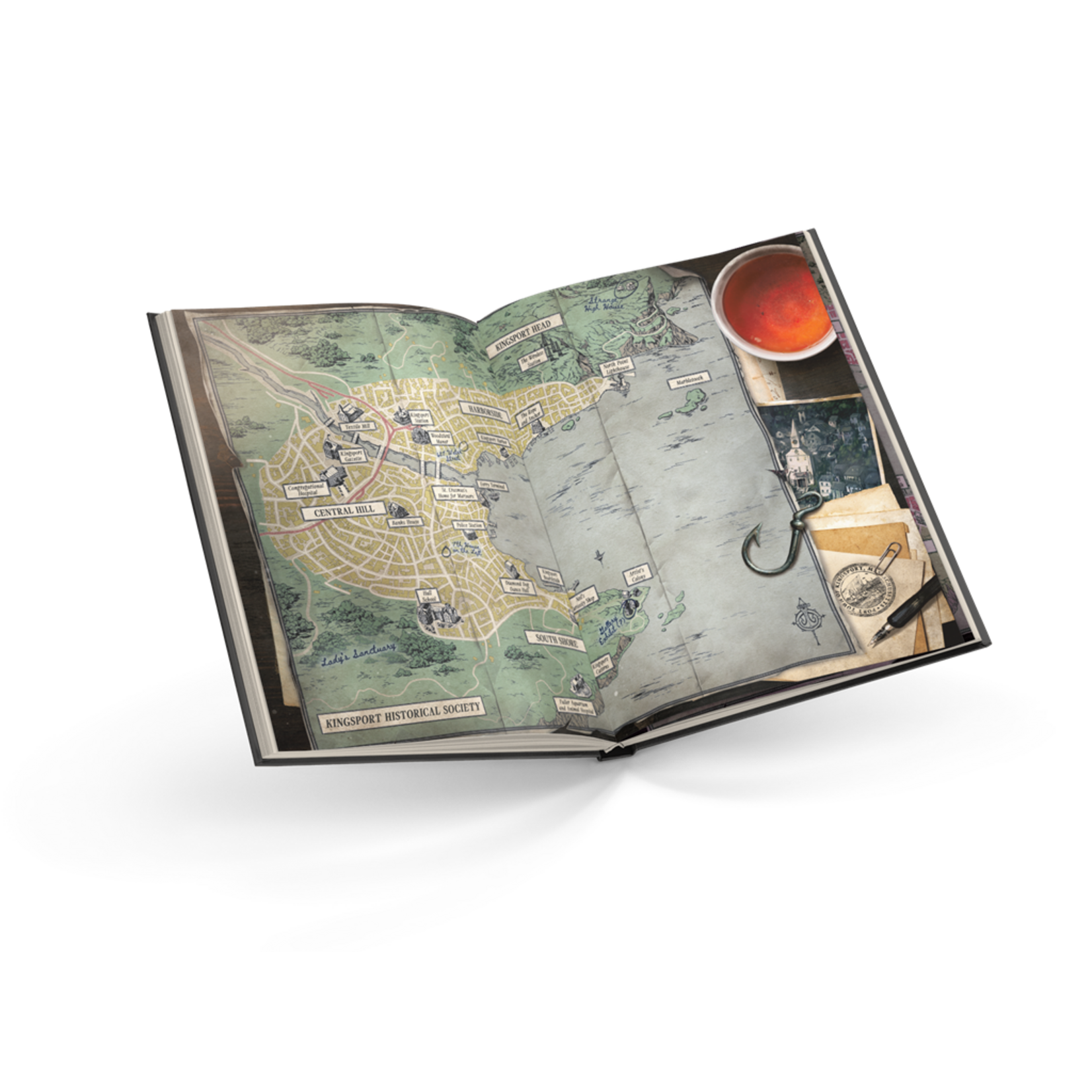 Fantasy Flight Games Arkham Horror RPG Setting Guide - Dreams of Kingsport (EN)