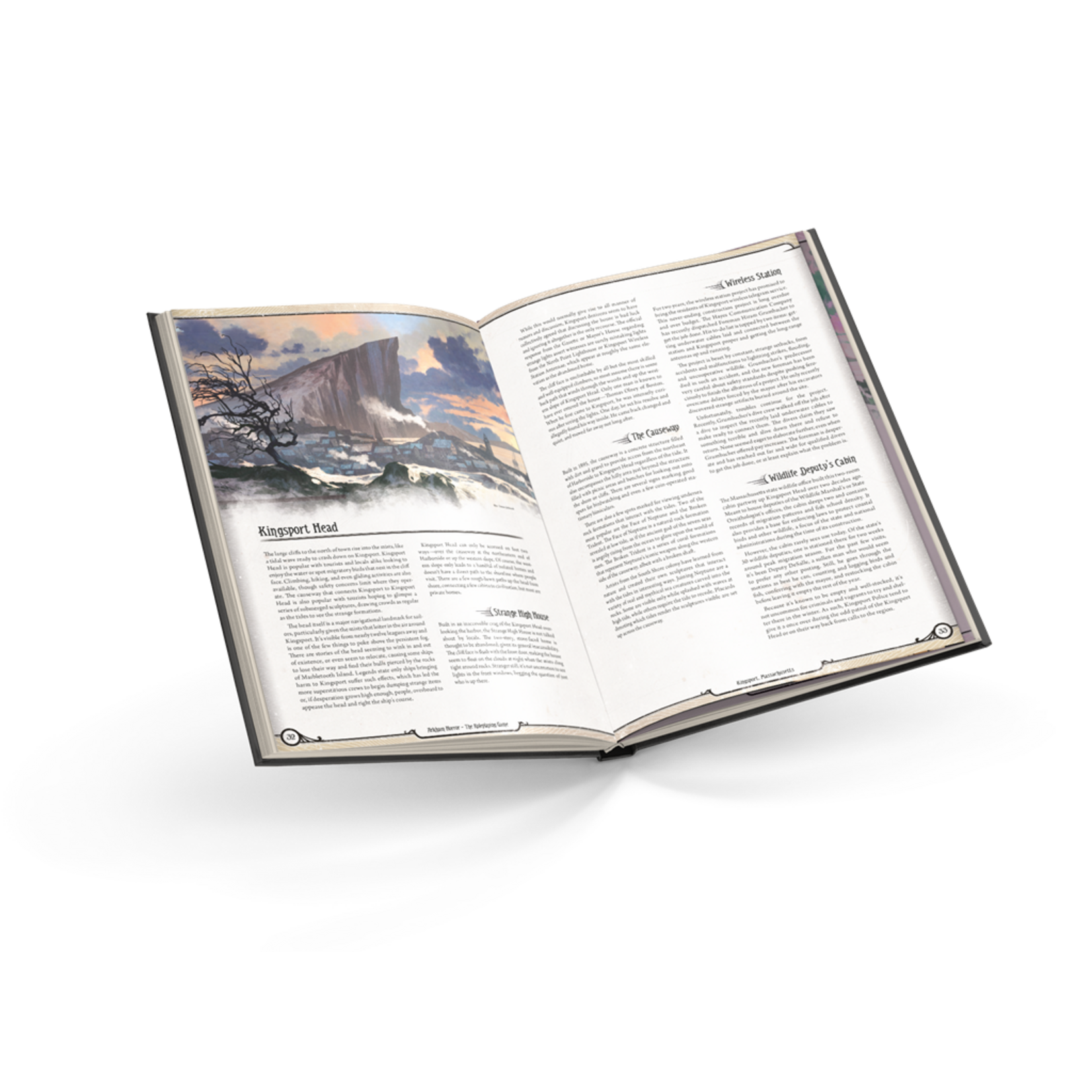 Fantasy Flight Games Arkham Horror RPG Setting Guide - Dreams of Kingsport (EN)