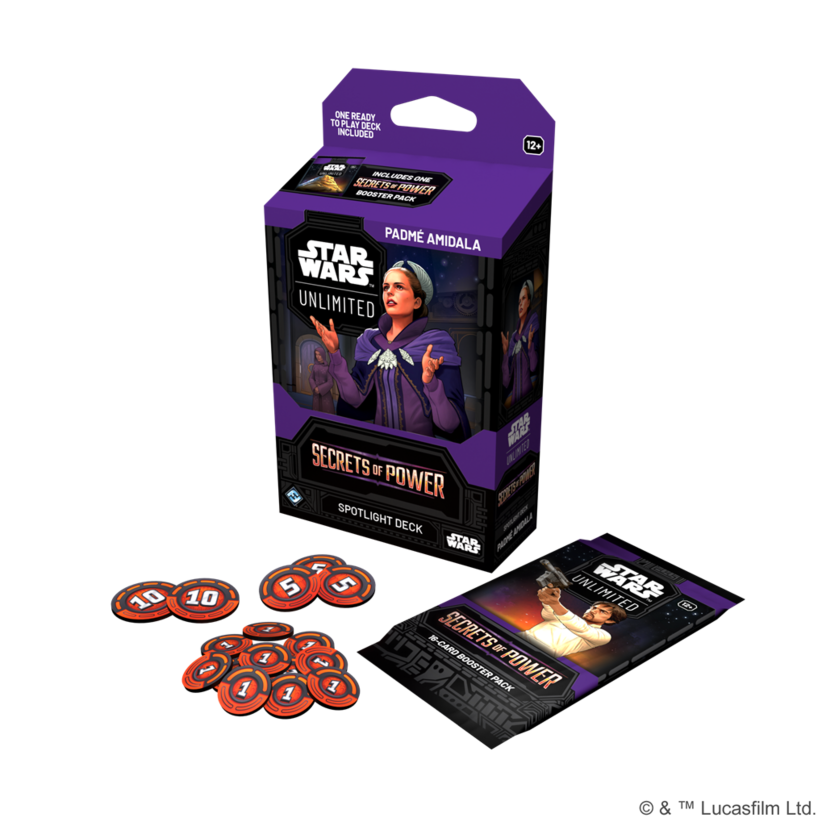 Fantasy Flight Games Star Wars Unlimited: Secrets of Power Padme Spotlight Deck (EN)