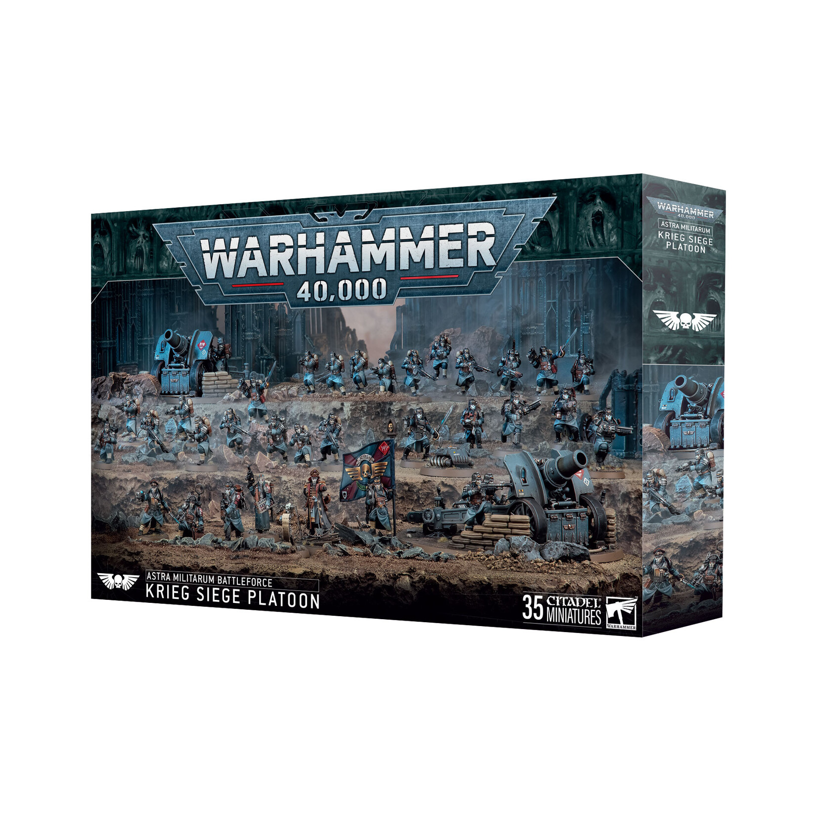 Games Workshop Battleforce Astra Militarum: Krieg Siege Platoon