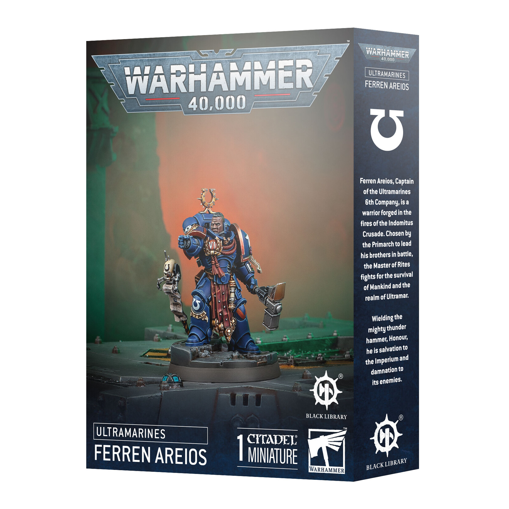 Games Workshop Space Marines Ultramarines Ferren Areios