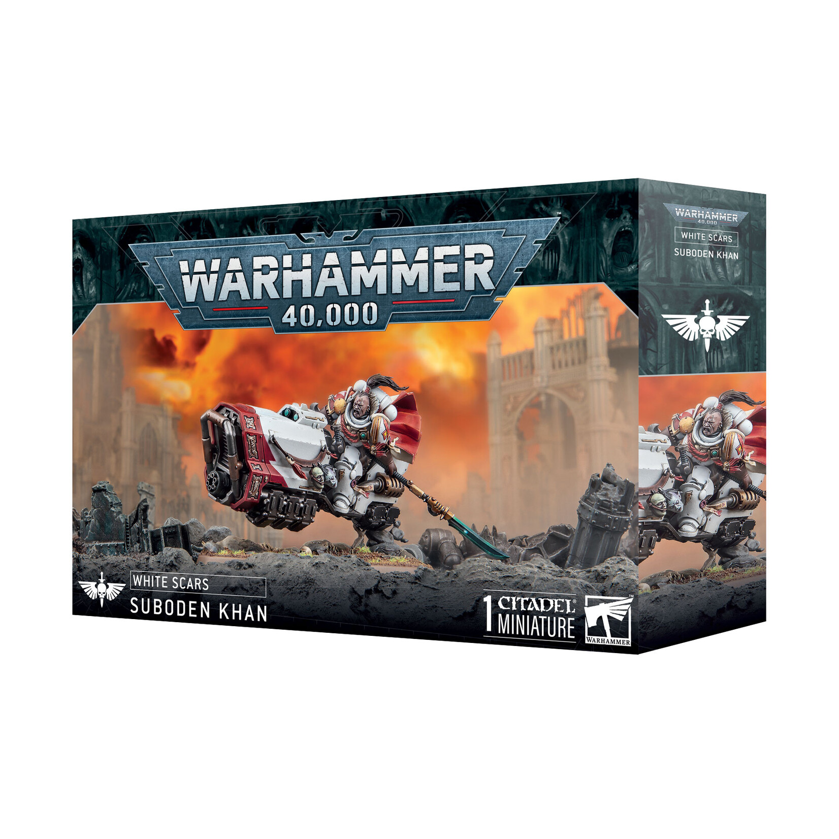 Games Workshop Space Marines White Scars Suboden Khan