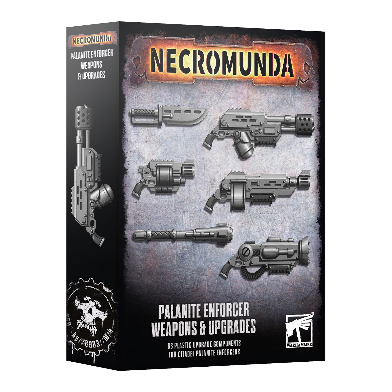 Games Workshop Necromunda Enforcer Weapons & Upgrades