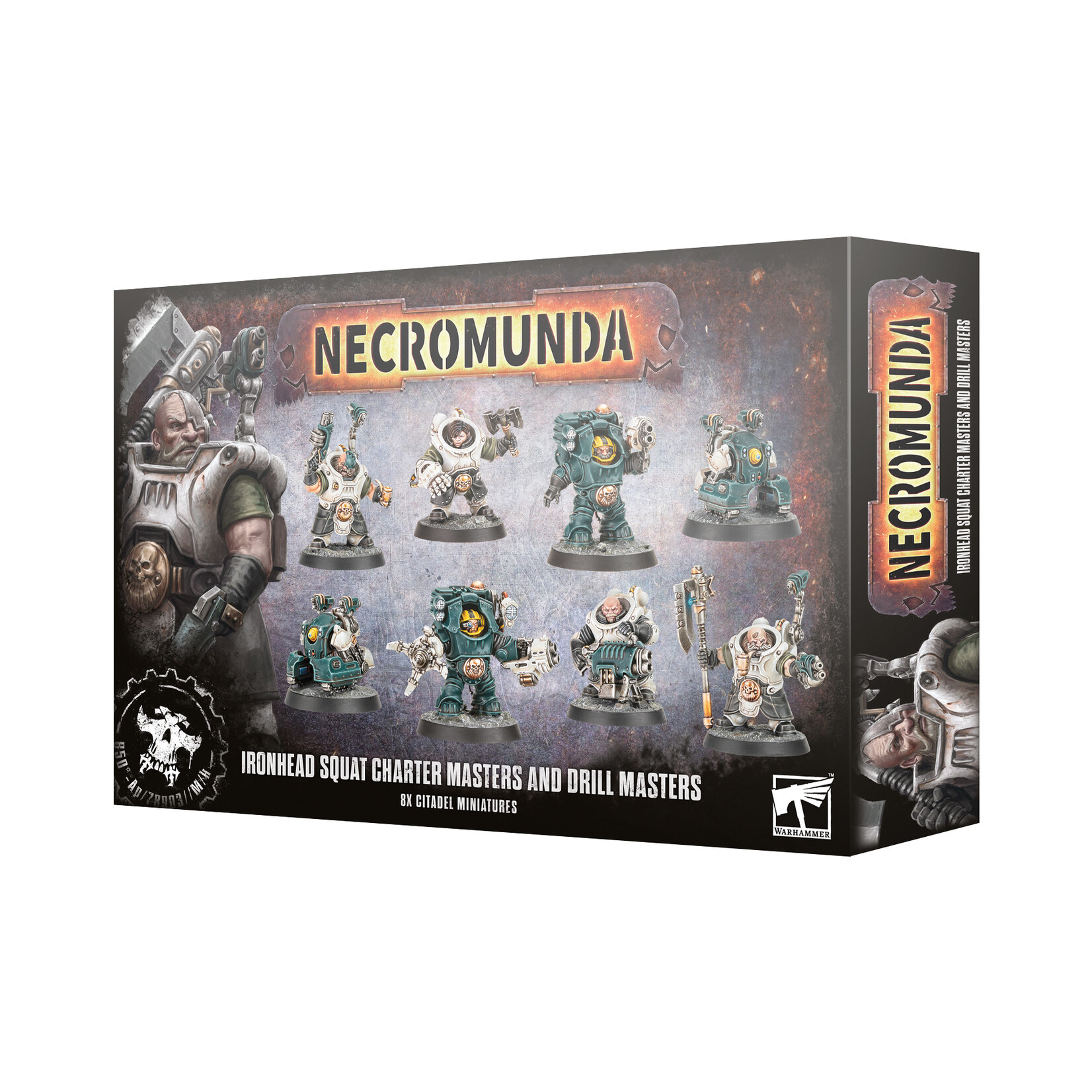 Games Workshop Necromunda Ironhead Squat Charter & Drill Masters