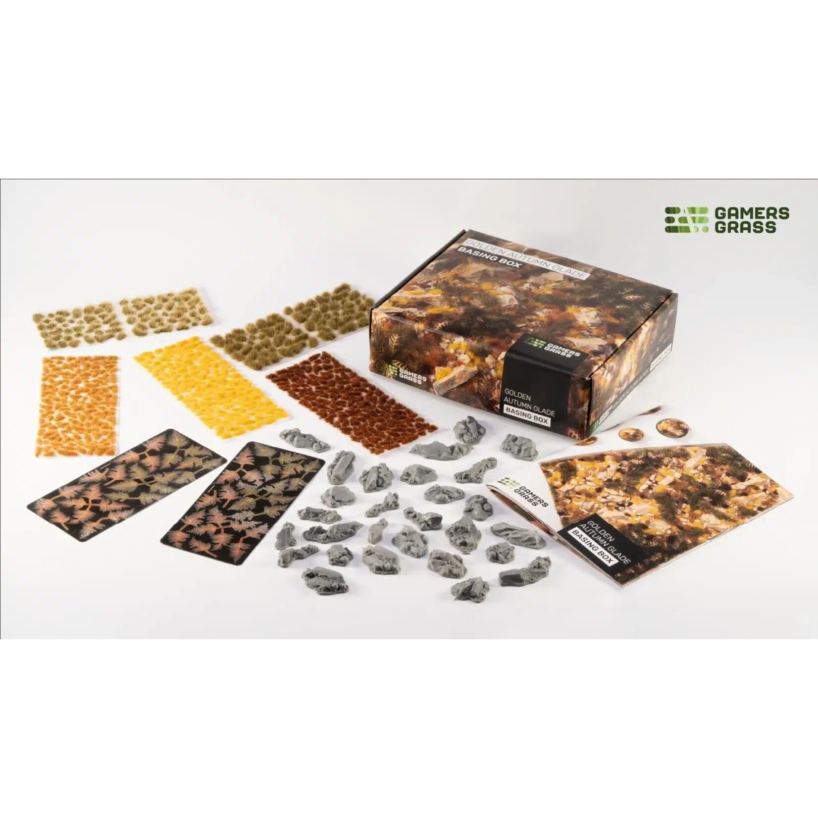Gamers Grass Golden Autumn Glade Basing Box