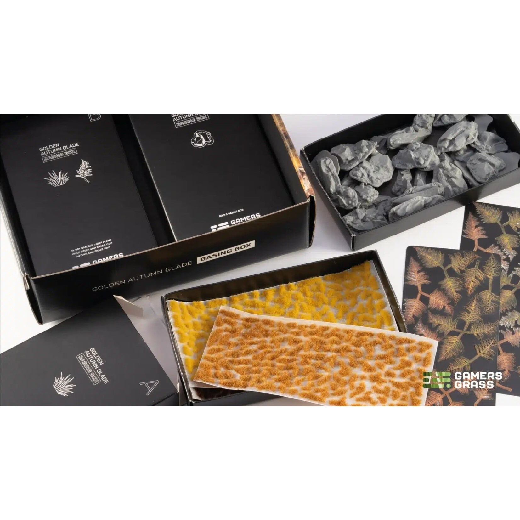 Gamers Grass Golden Autumn Glade Basing Box