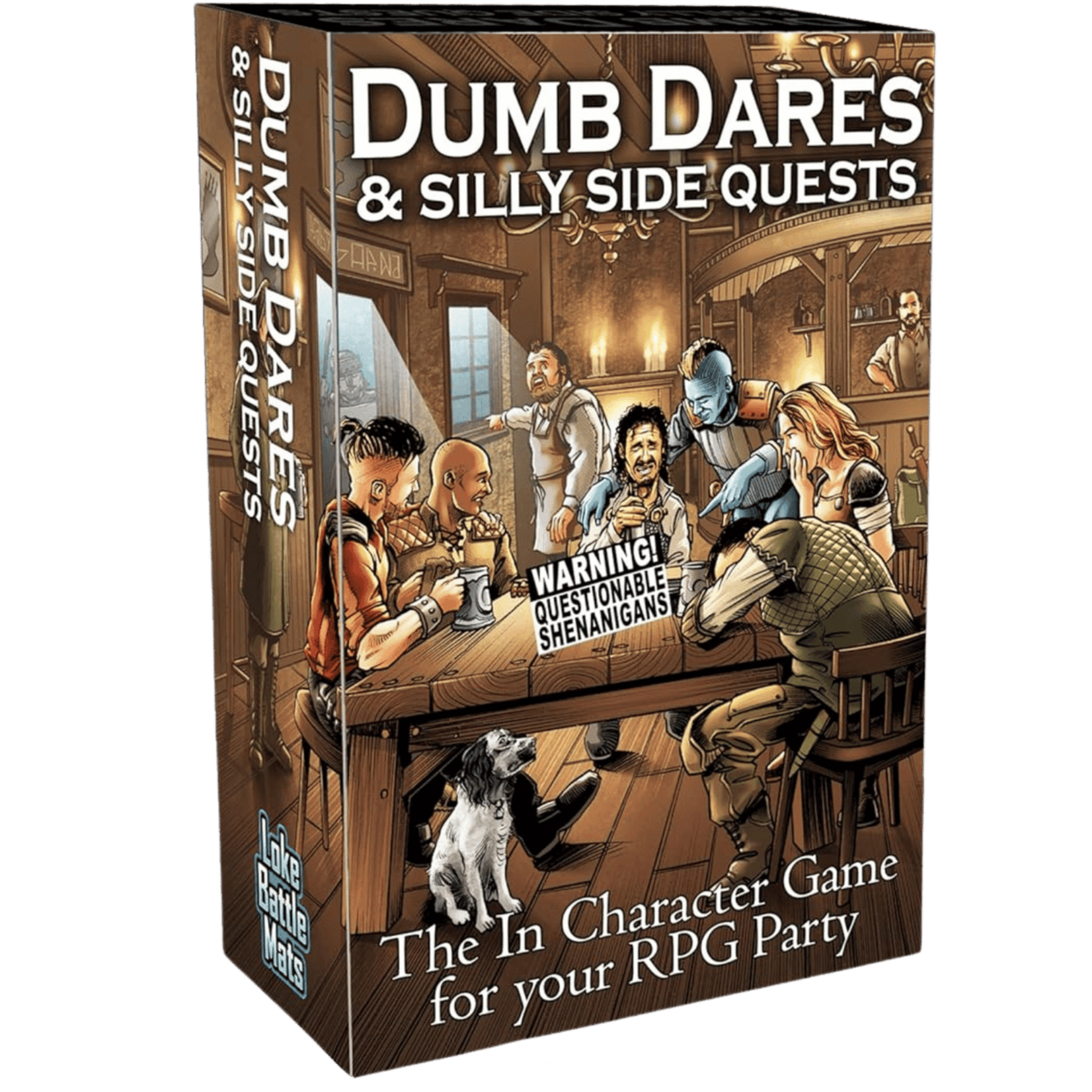 Loke Battlemats Dumb Dares & Silly Side Quests for your RPG Party (EN)