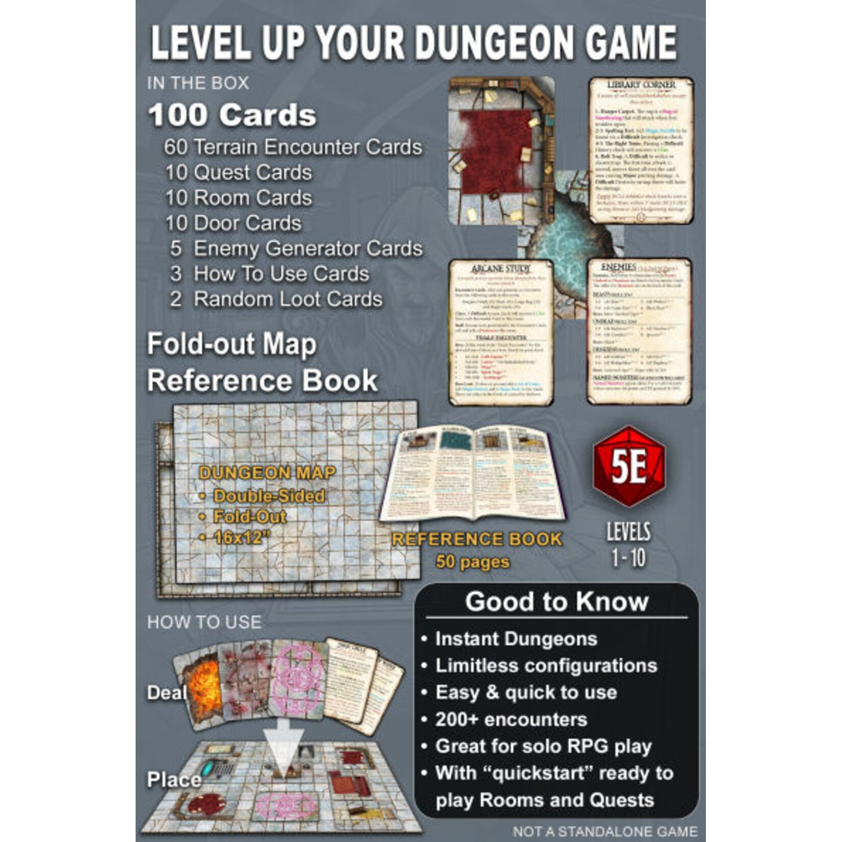 Loke Battlemats Dungeon Designer's Deck (EN)