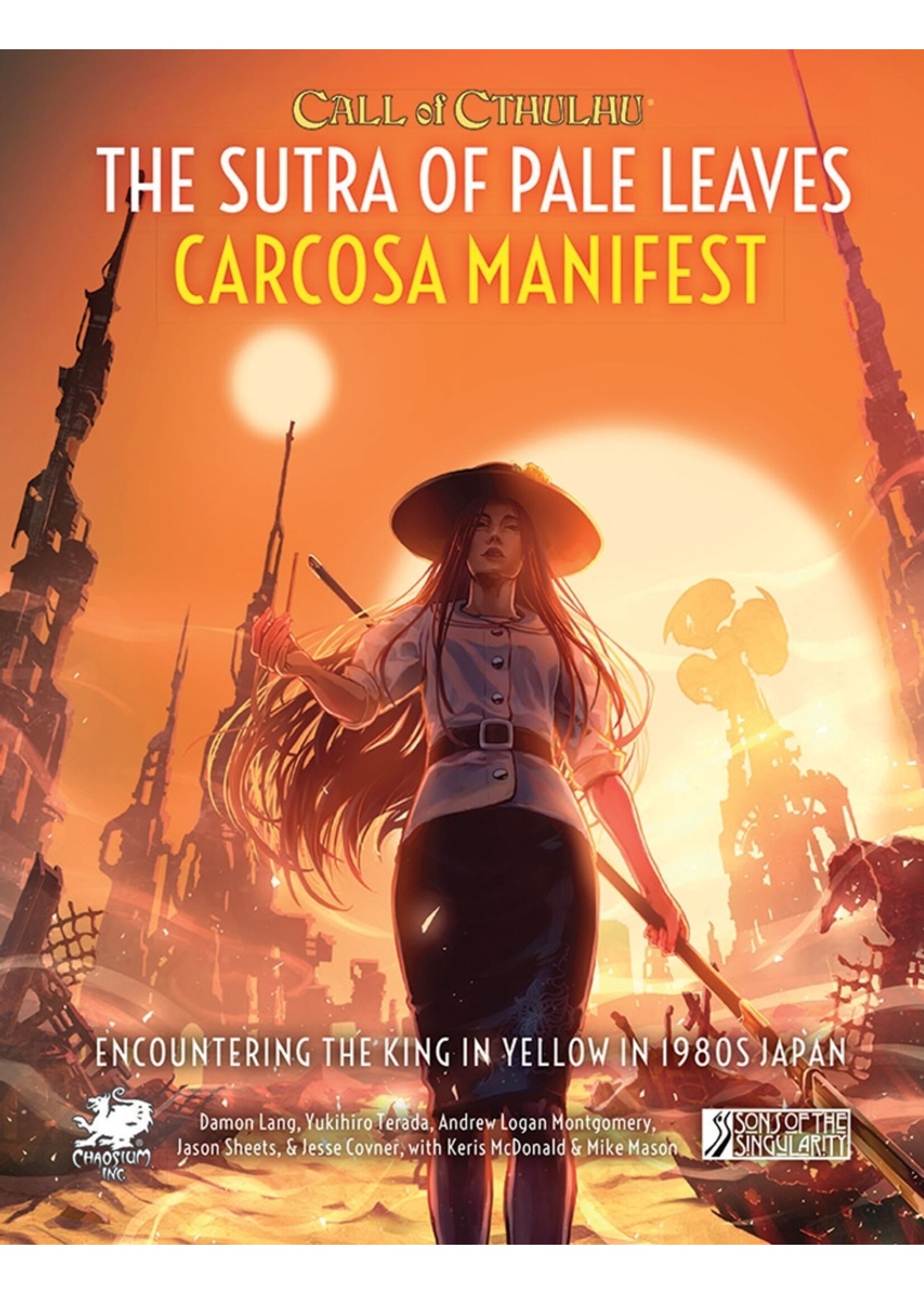 Chaosium Call of Cthulhu RPG: The Sutra of Pale Leaves: Carcosa Manifest (EN)