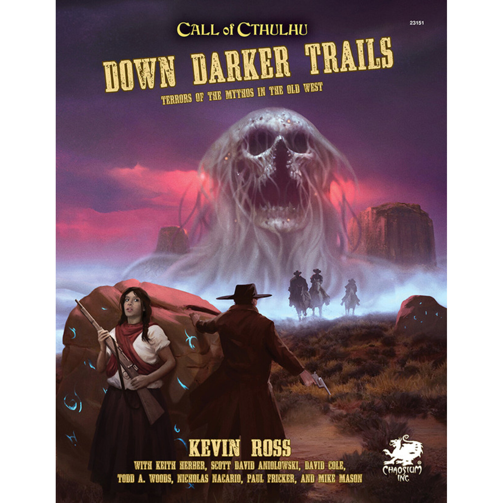Chaosium Call of Cthulhu RPG: Down Darker Trails Setting Guide (EN)