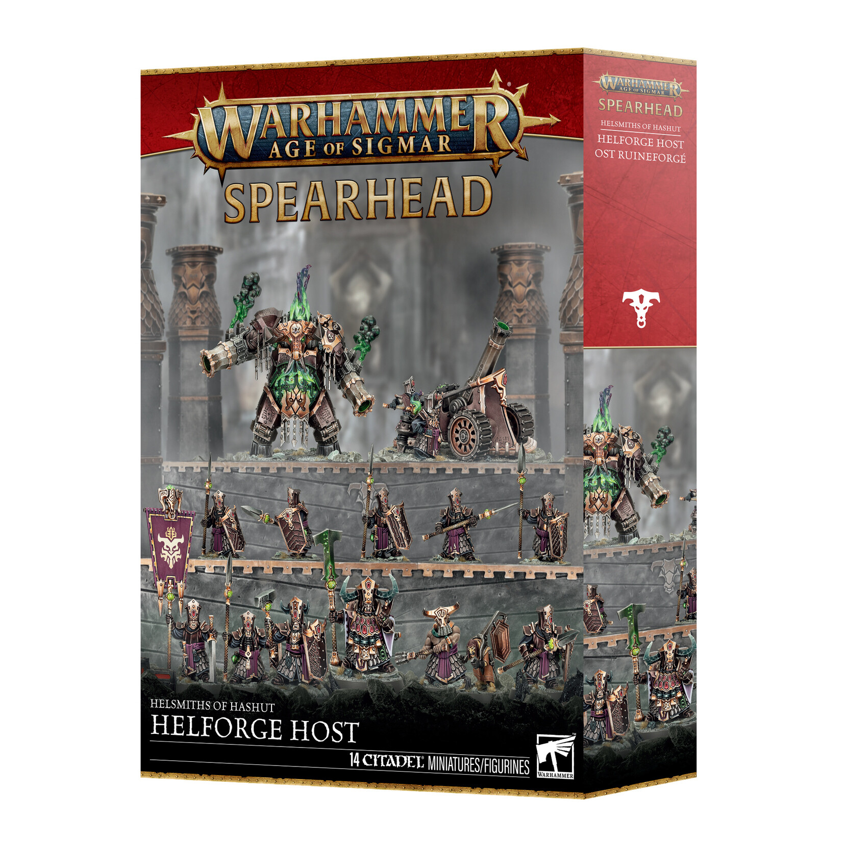 Games Workshop Spearhead: Helsmiths of Hashut Helforge Host