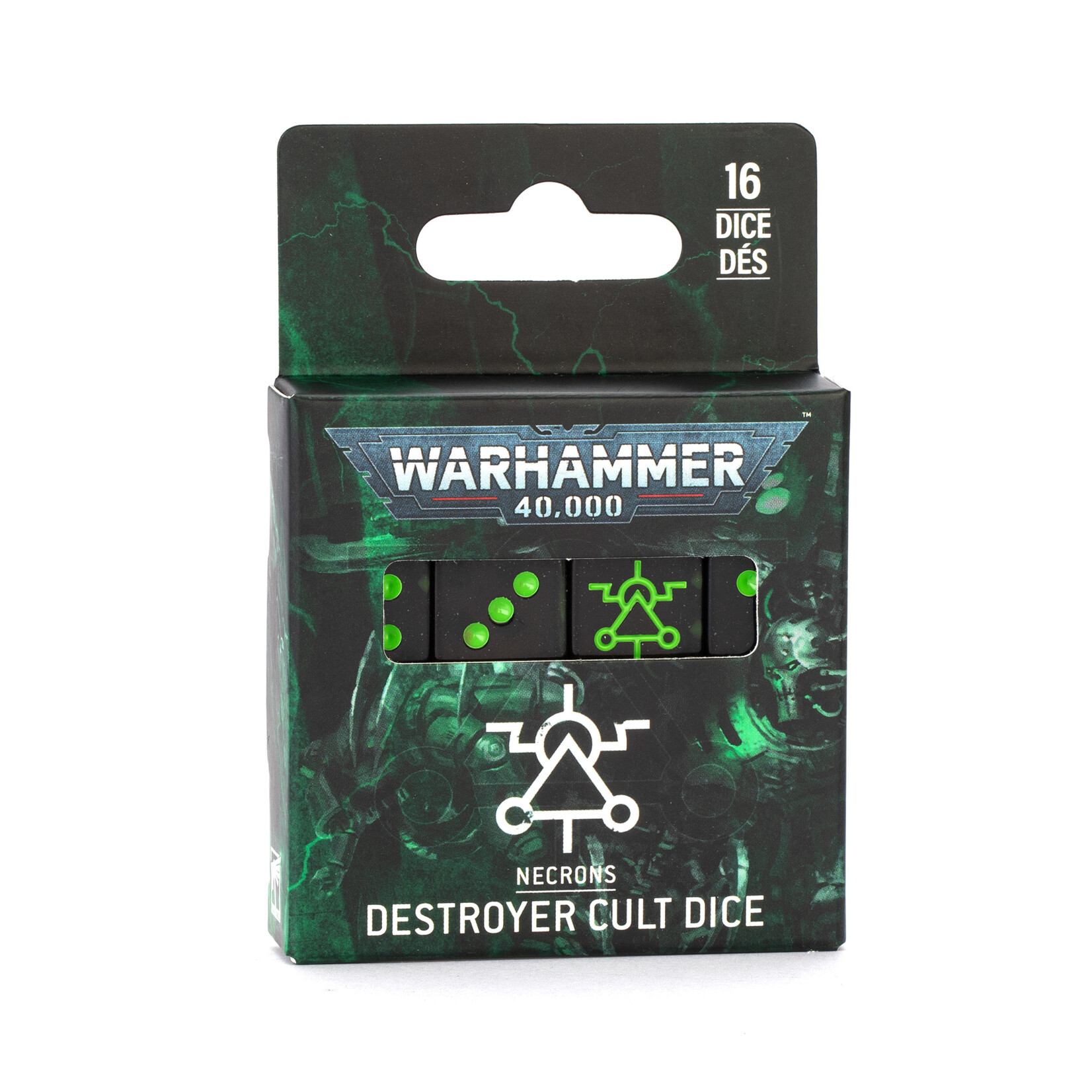Games Workshop Necrons Destroyer Cult Dice Set