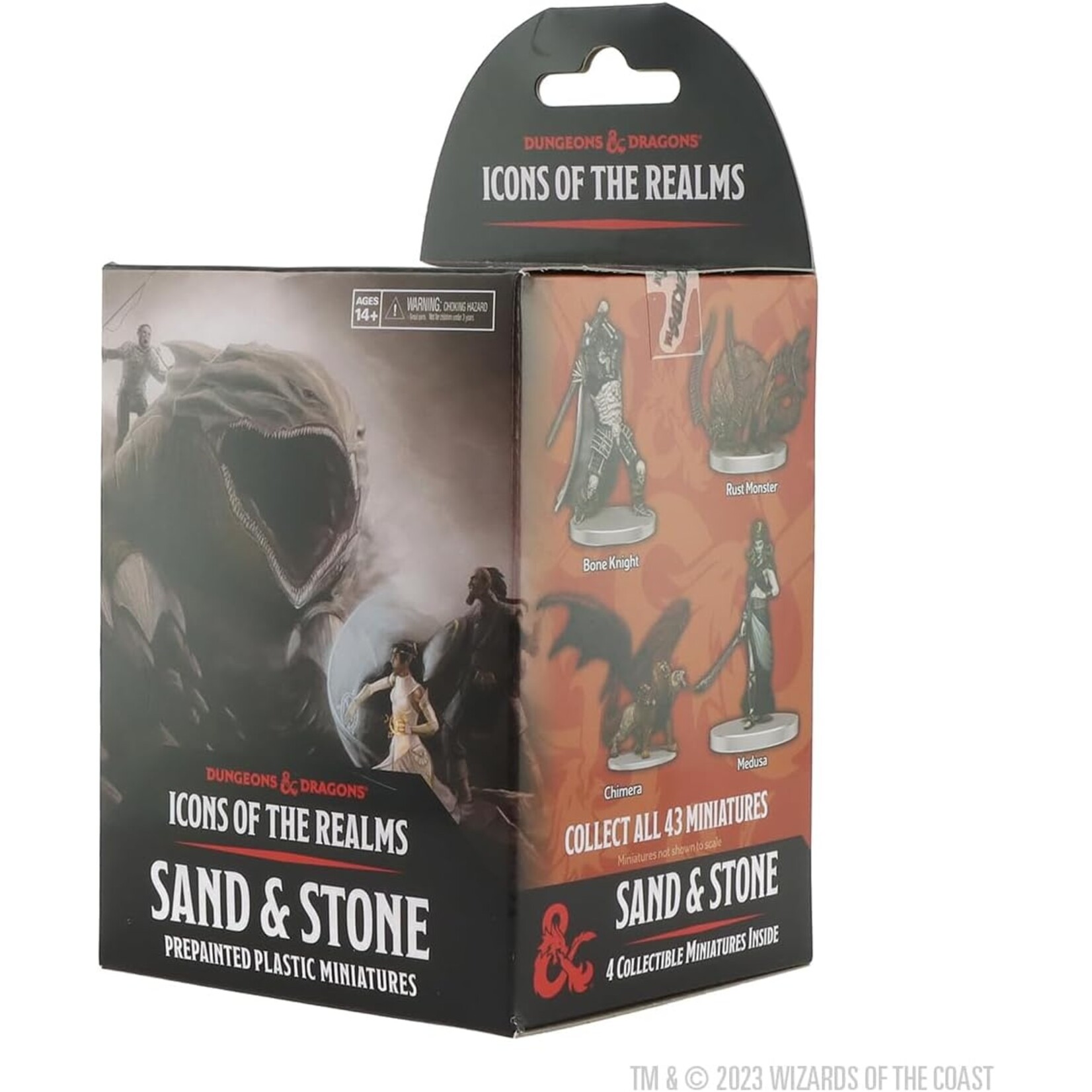 Wizkids D&D Icons of the Realms Sand & Stone Booster Brick (8)