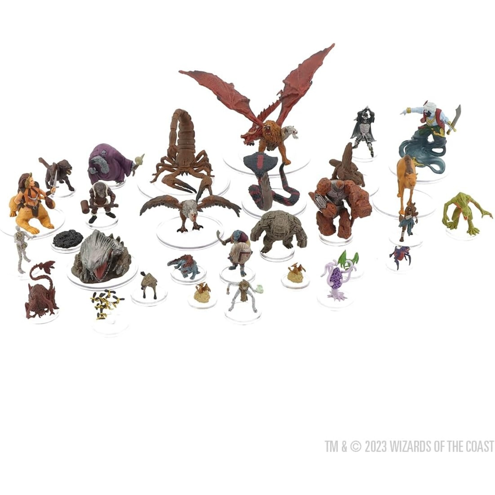 Wizkids D&D Icons of the Realms Sand & Stone Brick (8)