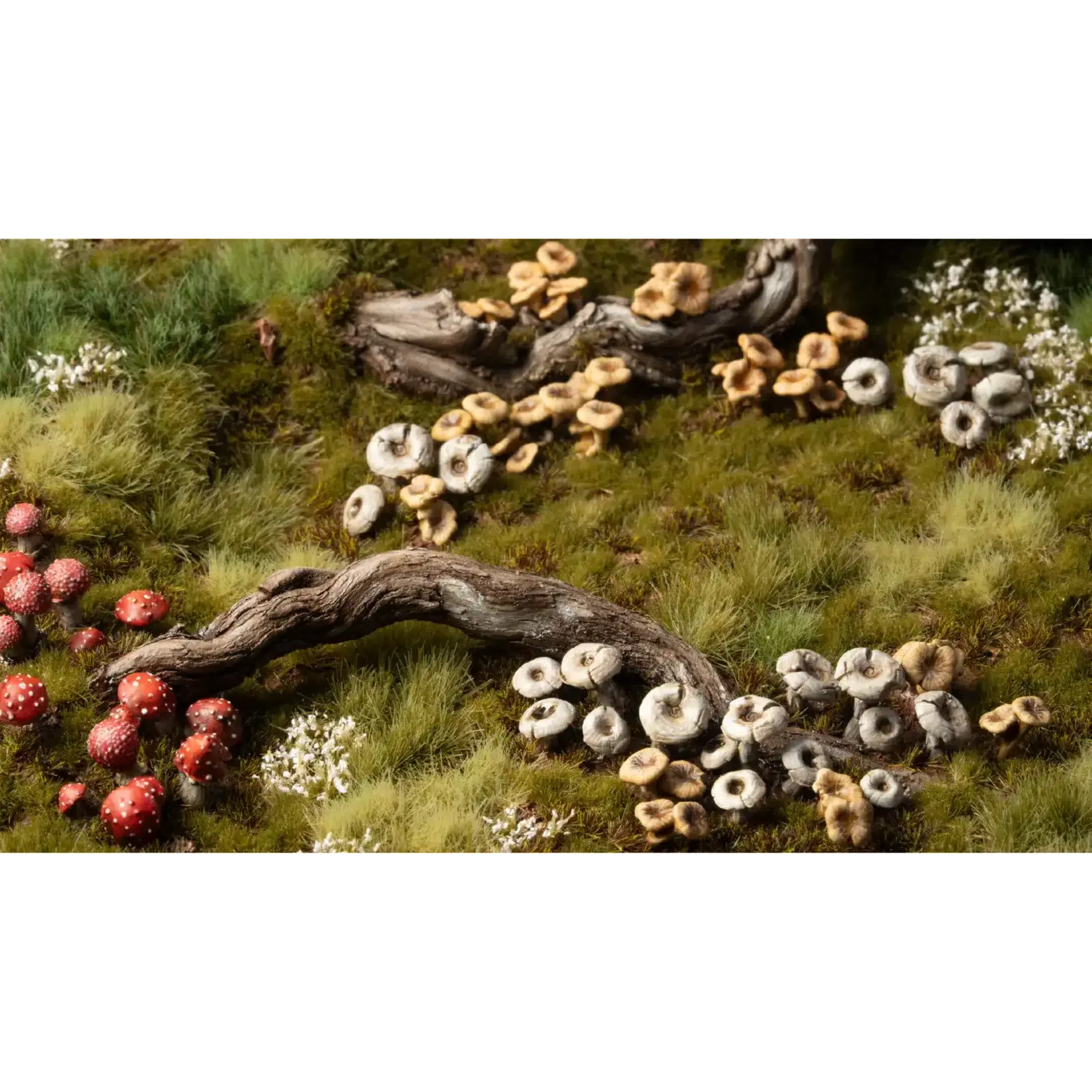 Gamers Grass Basing Bits Forest Mushrooms