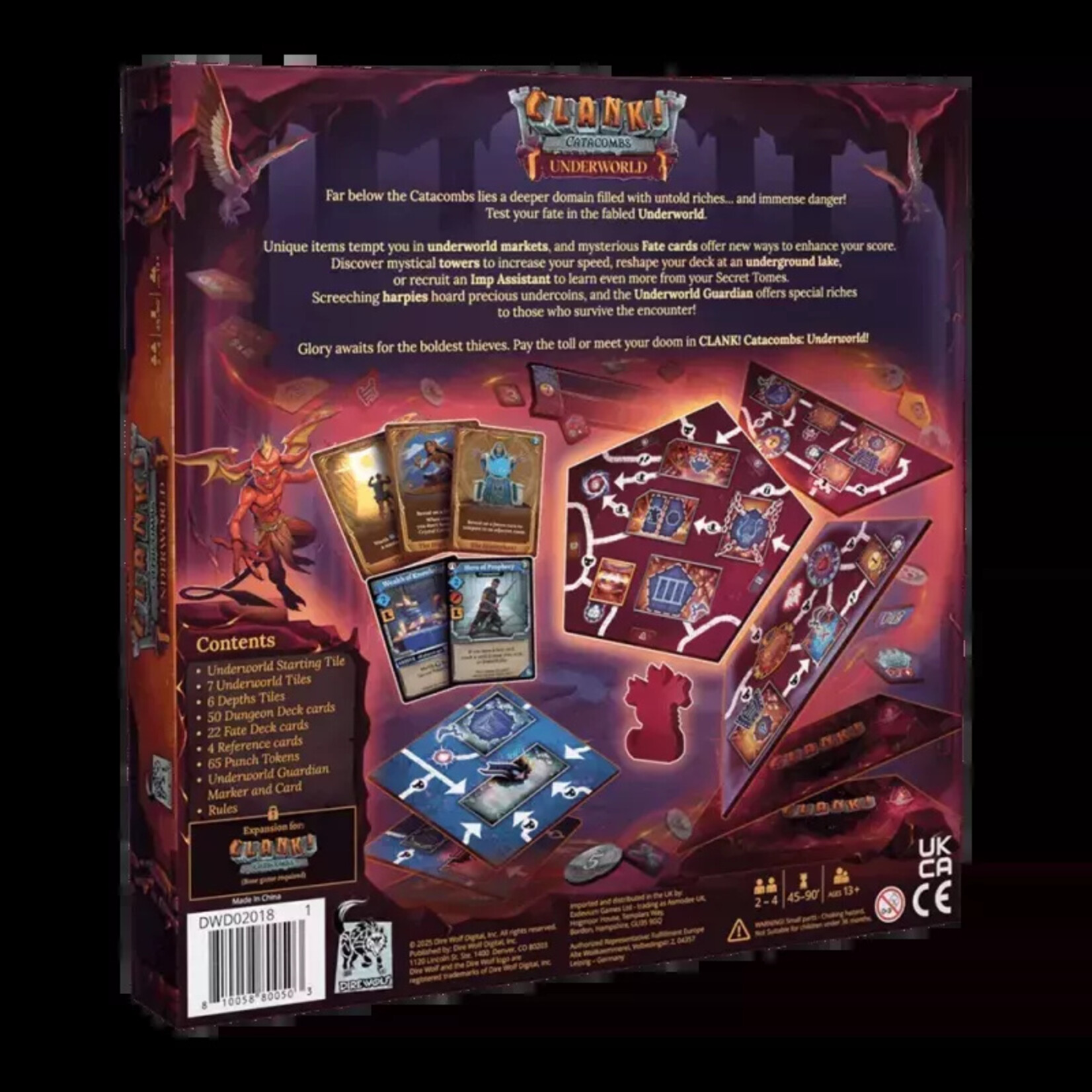 Direwolf Digital Clank! Catacombs: Underworld Expansion (EN)