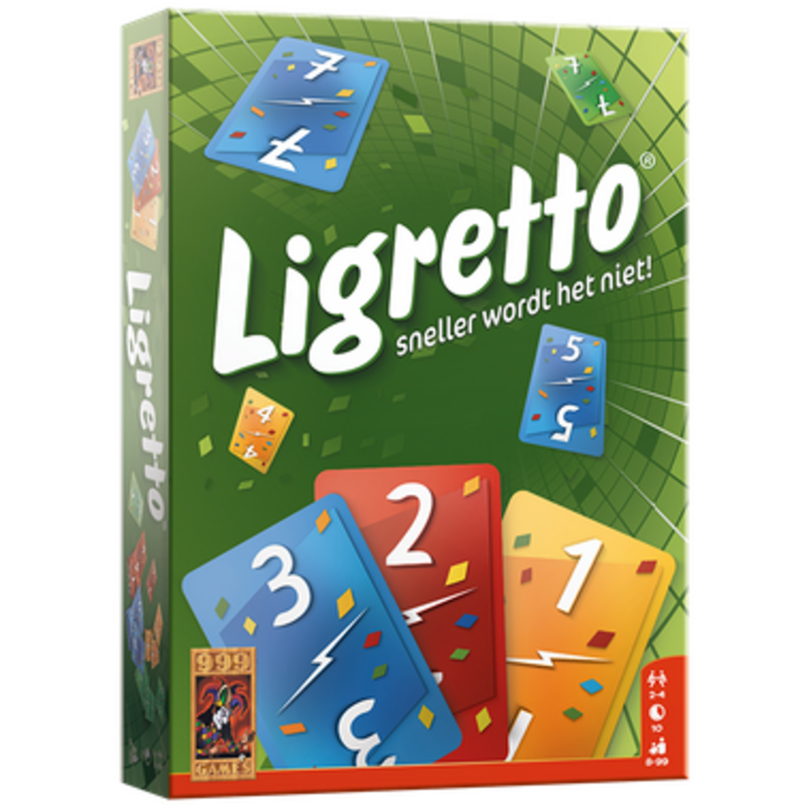 999-Games Ligretto: Groen (NL) @