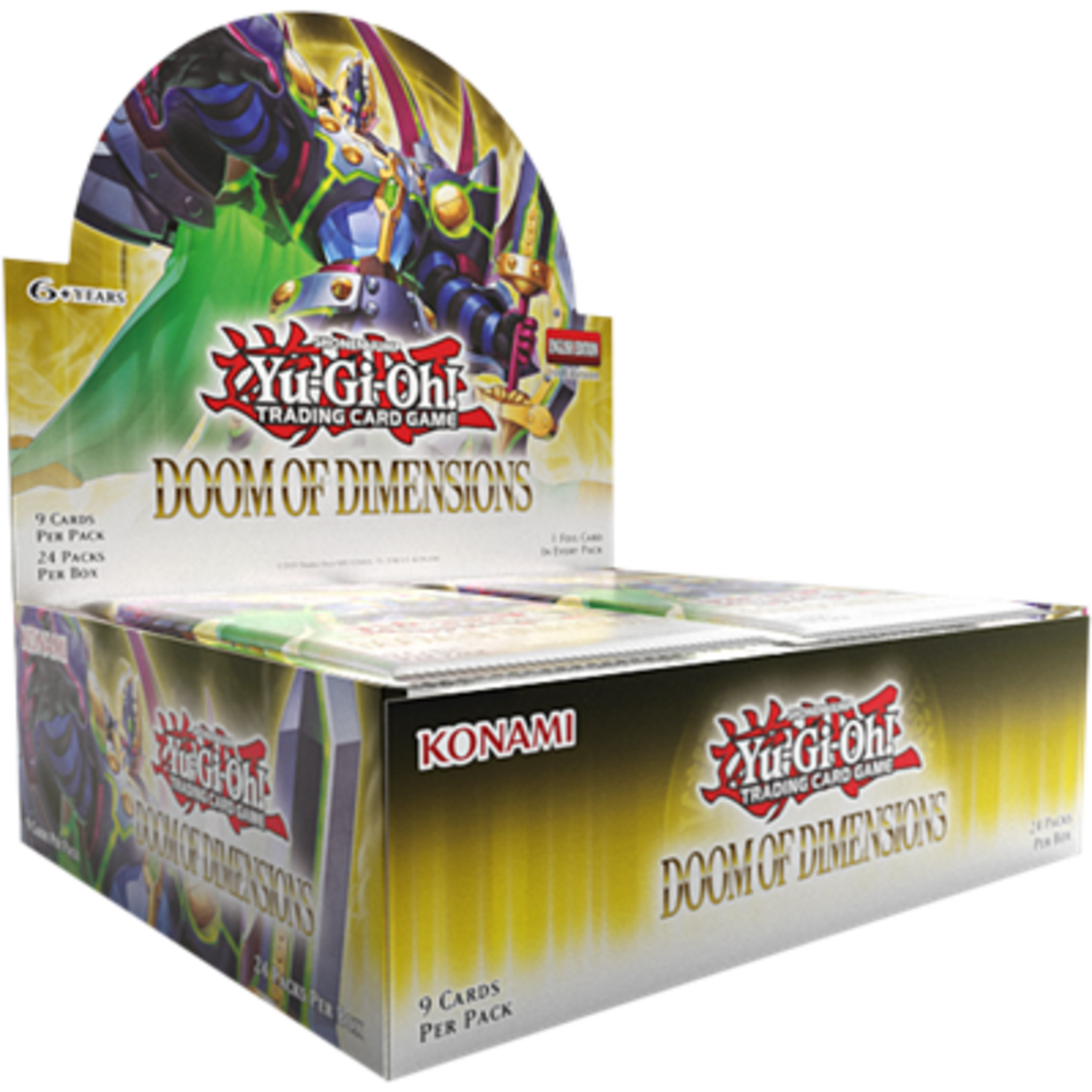 Konami Yu-Gi-Oh Doom of Dimensions Booster Box (EN)