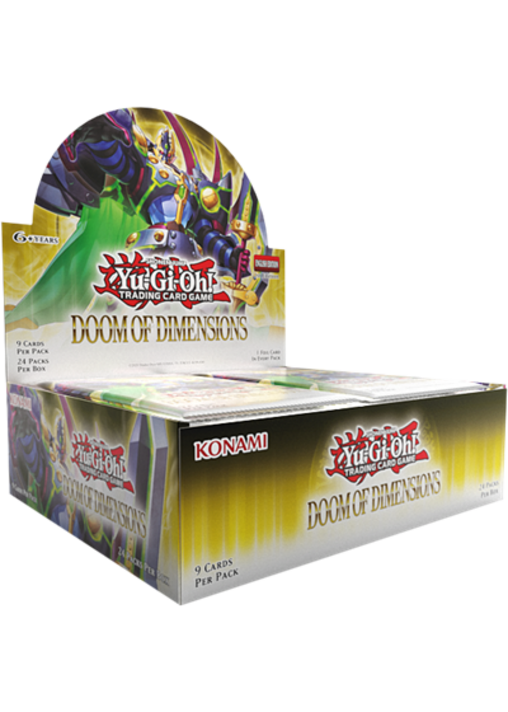 Konami Yu-Gi-Oh Doom of Dimensions Booster Box (EN)