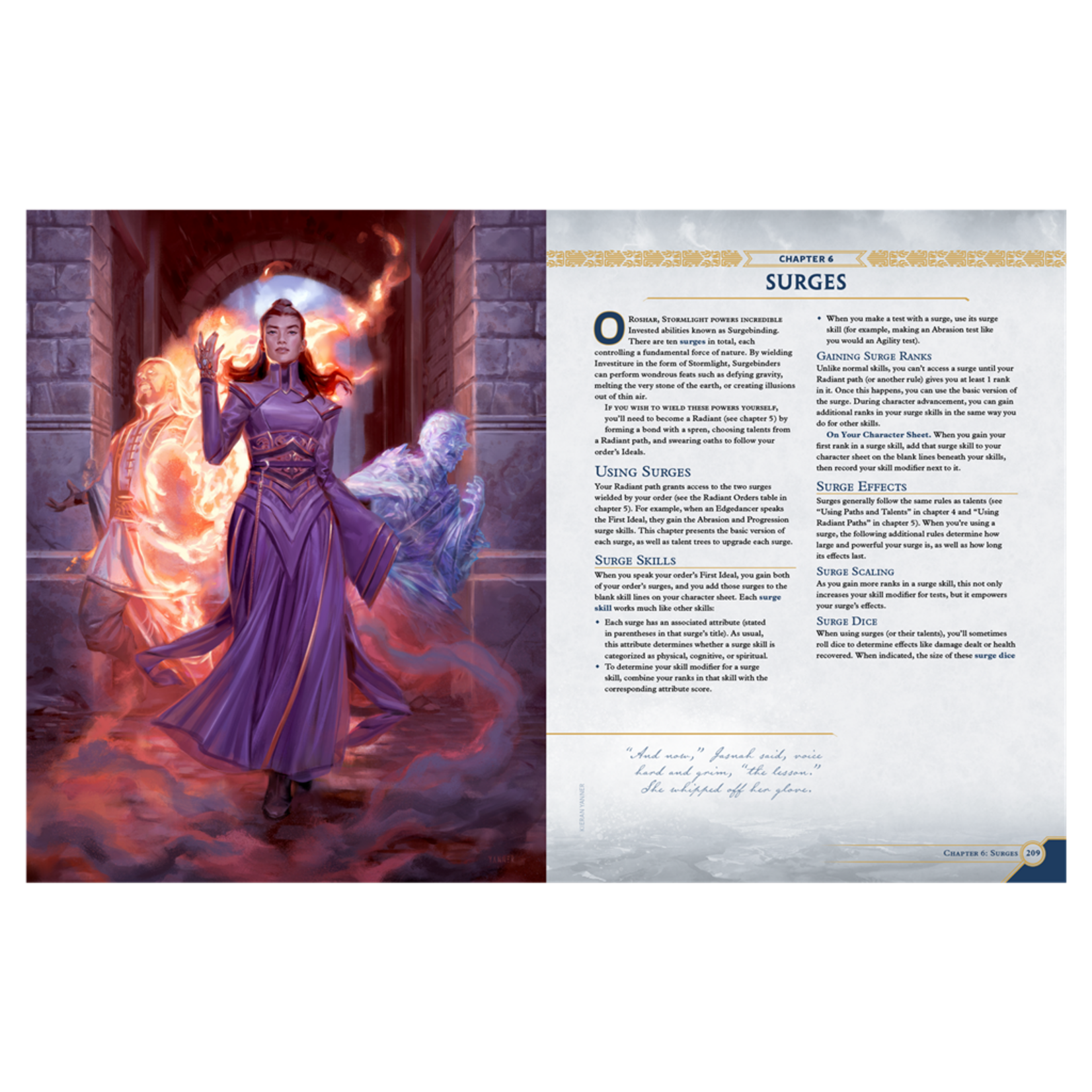 Dragonsteel Cosmere RPG Stormlight Handbook (EN)