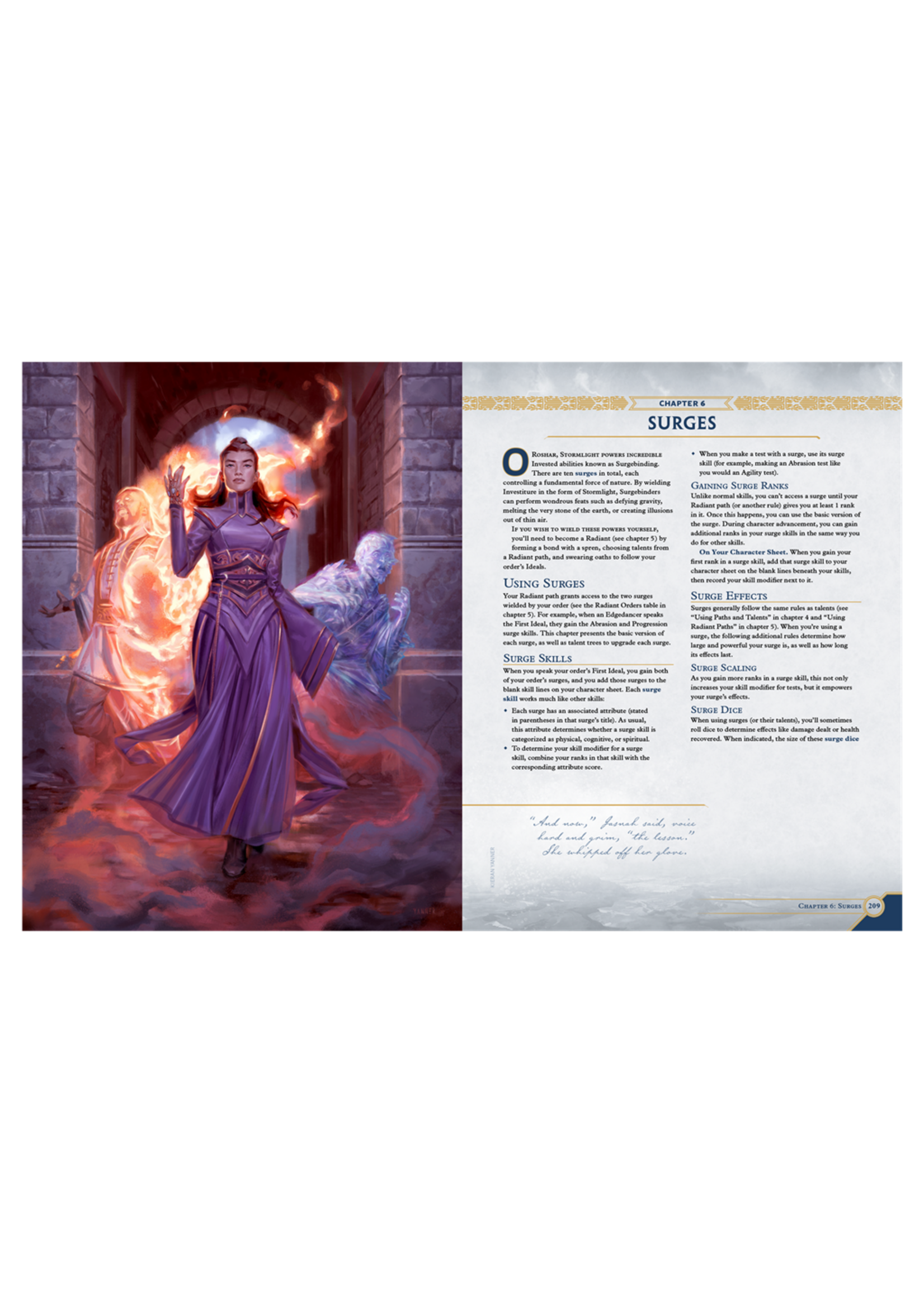 Dragonsteel Cosmere RPG Stormlight Handbook (EN) (Pre-Order)