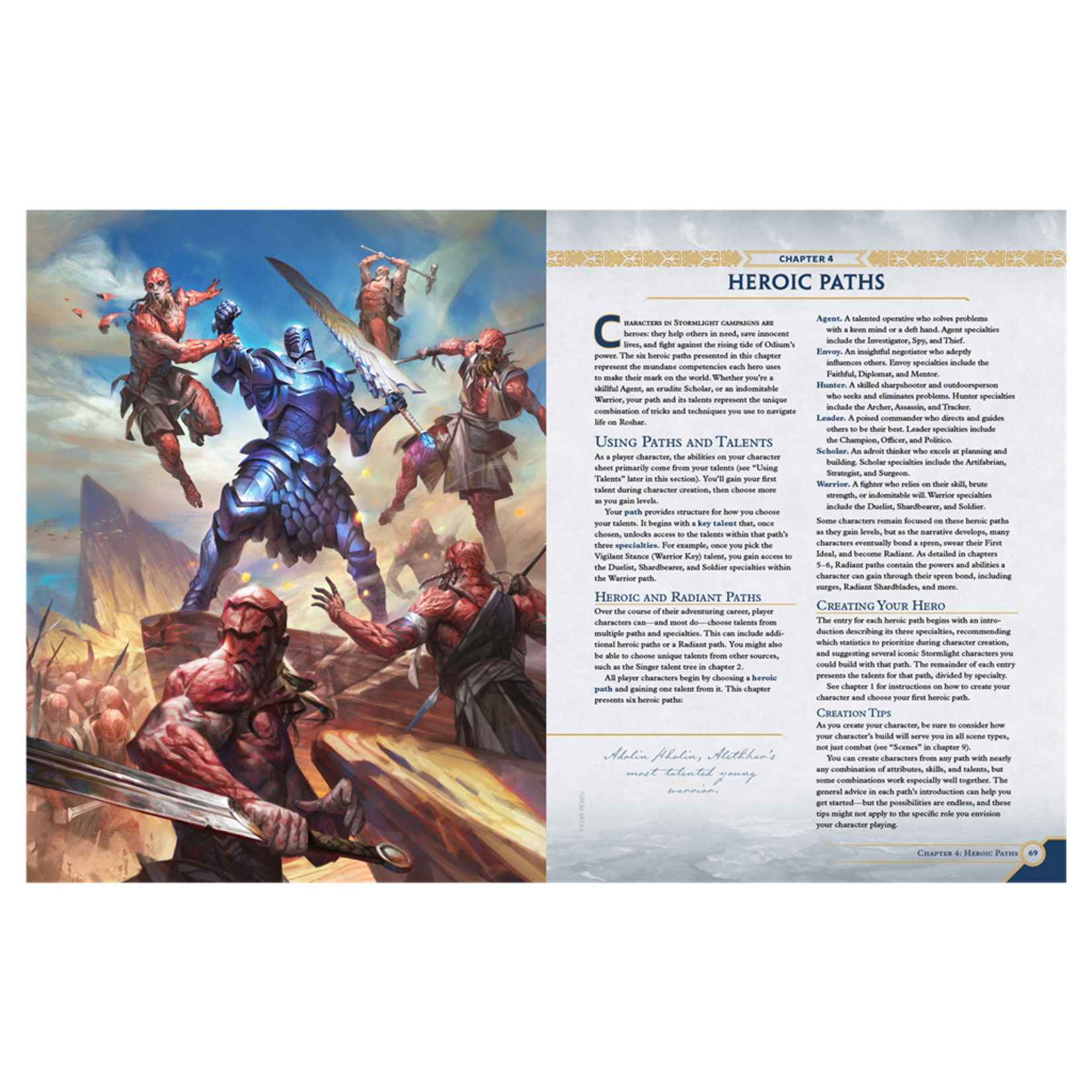 Dragonsteel Cosmere RPG Stormlight Handbook (EN)
