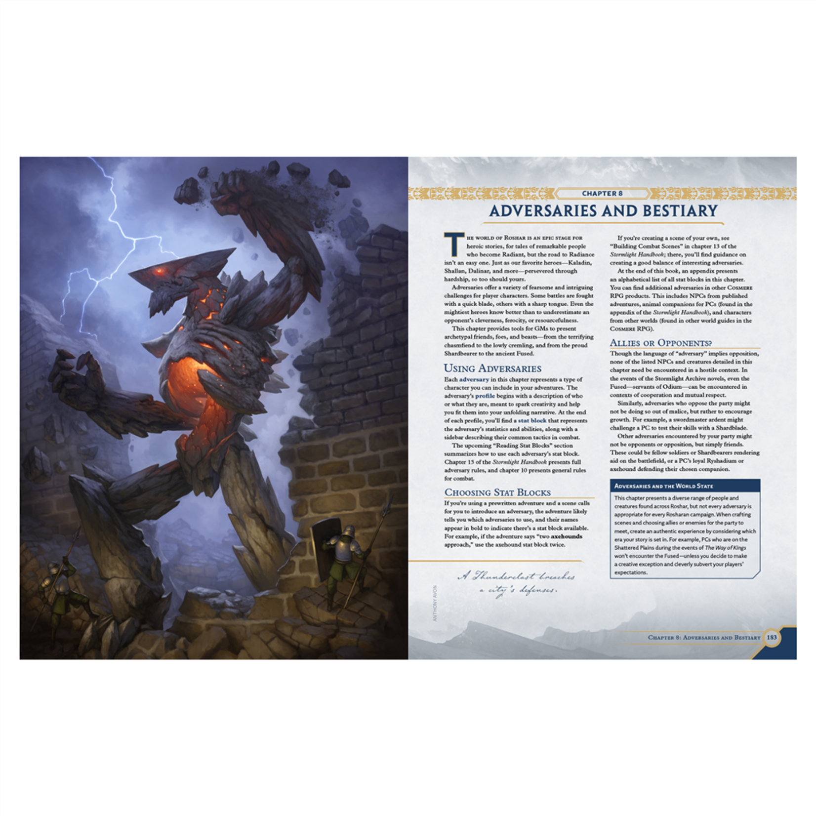 Brotherwise Games Cosmere RPG: Stormlight World Guide (EN) (Pre-Order)