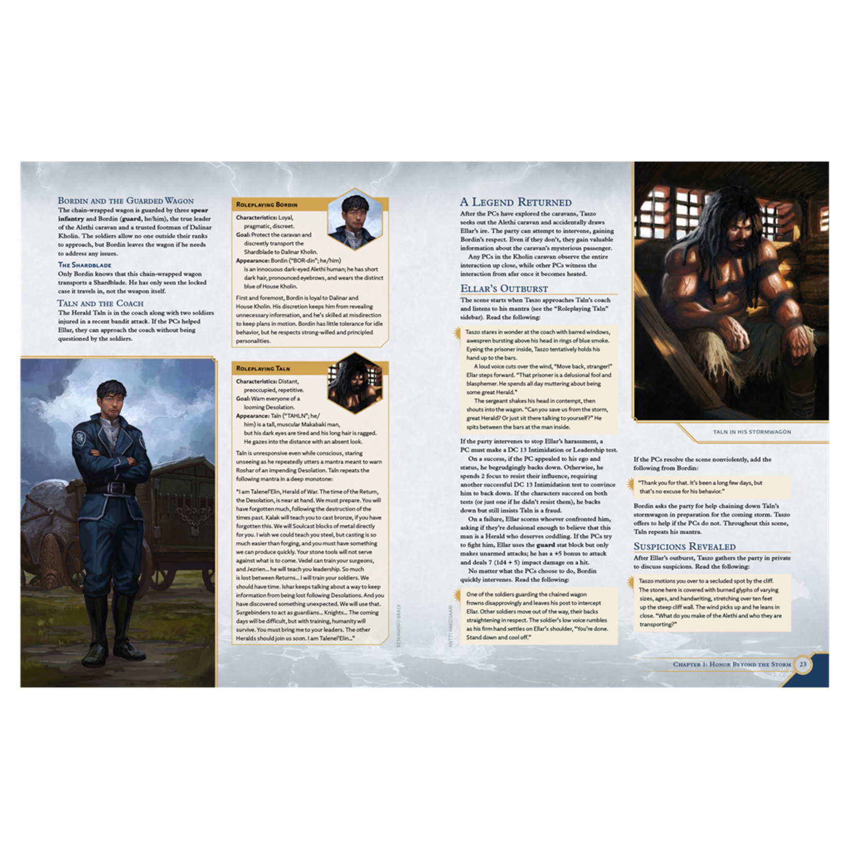 Brotherwise Games Cosmere RPG: Stormlight Campaign Stonewalkers (EN) (Pre-Order)