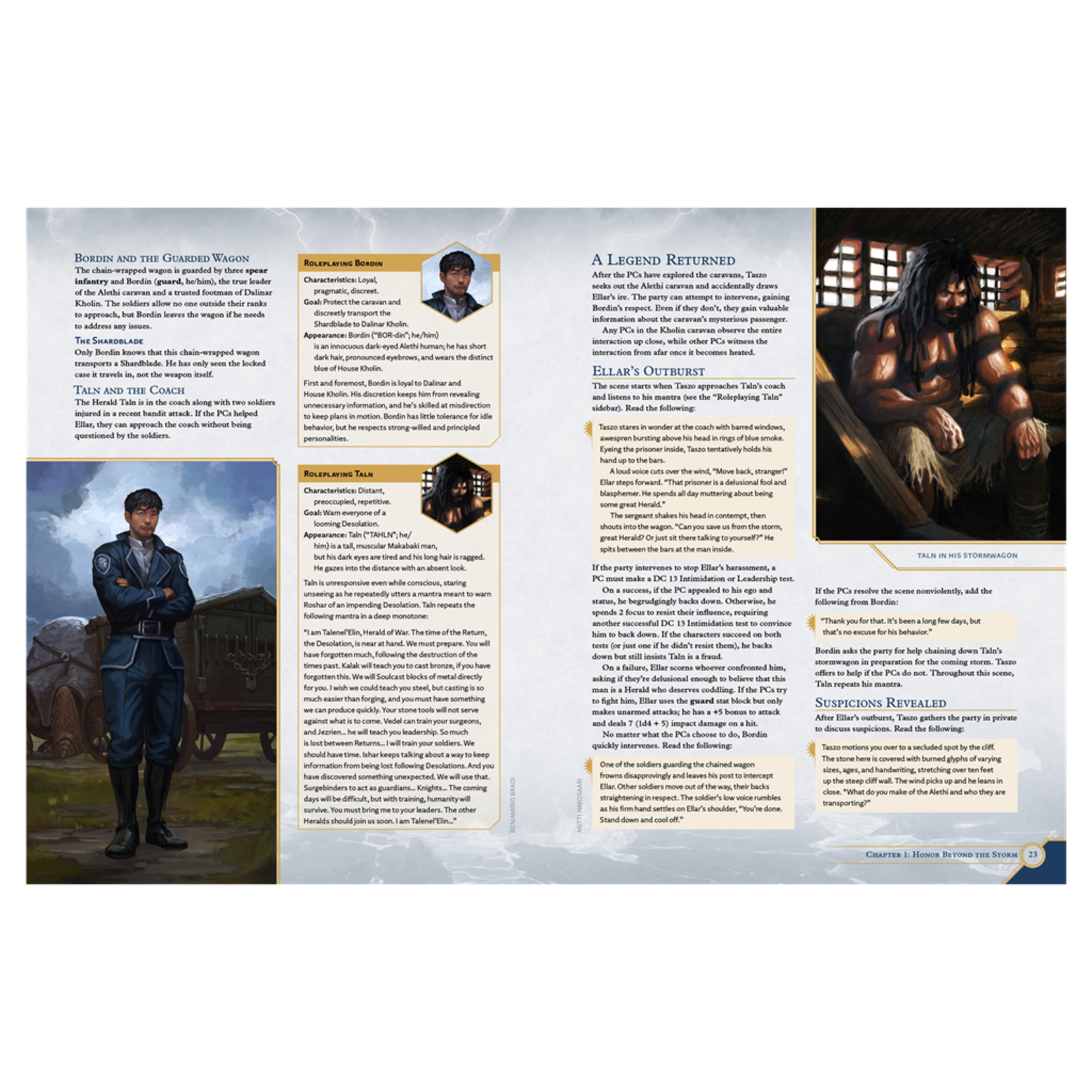 Dragonsteel Cosmere RPG Stormlight Adventure - Stonewalkers (EN) (Pre-Order)