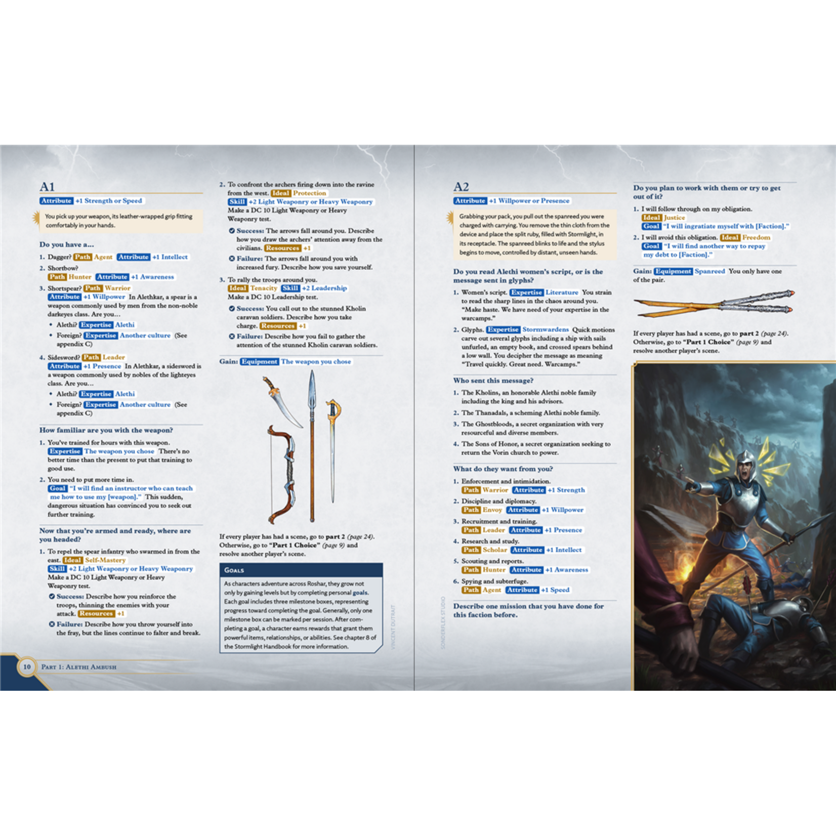 Brotherwise Games Cosmere RPG: Stormlight Adventure The First Step (EN) (Pre-Order)