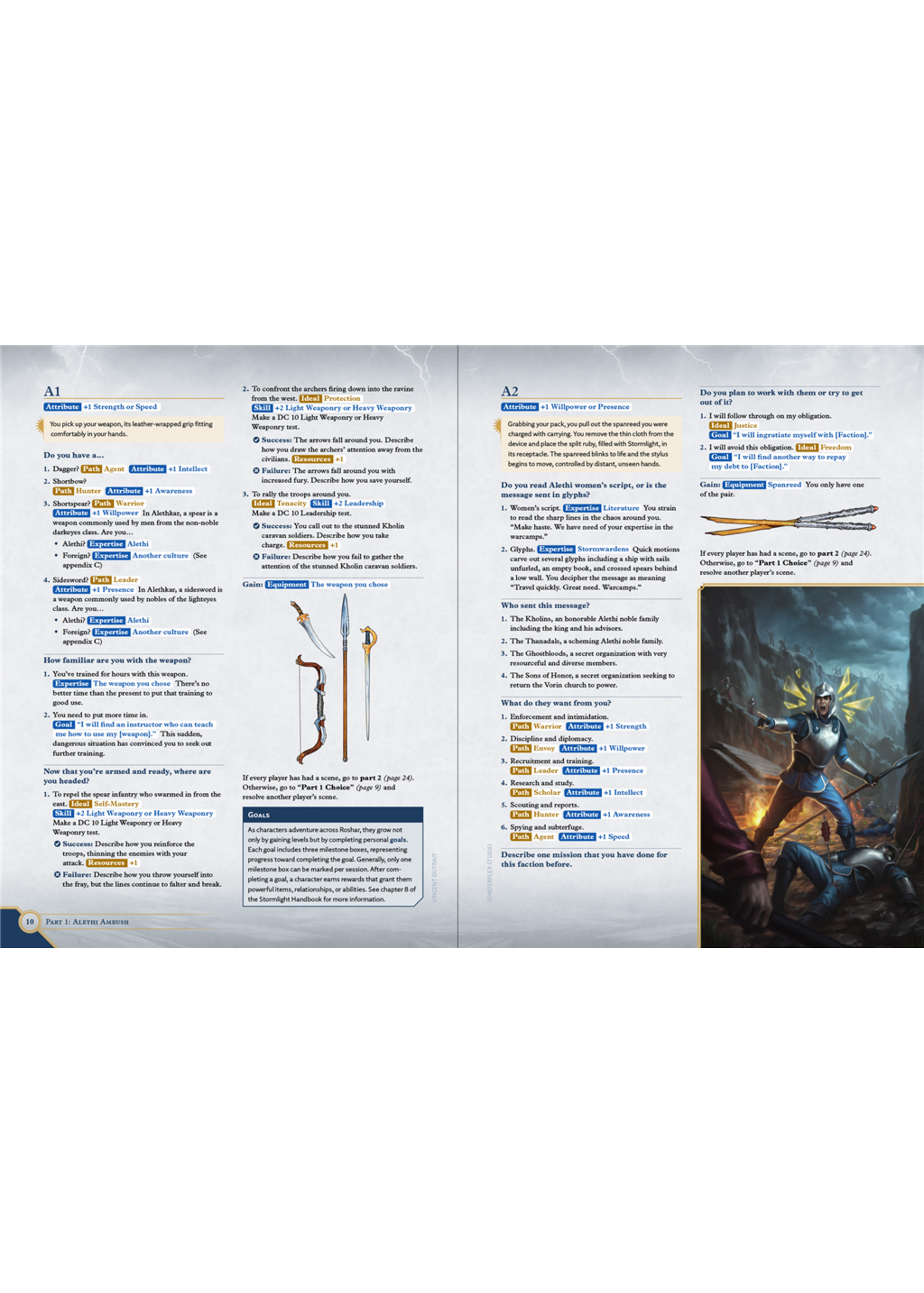 Brotherwise Games Cosmere RPG: Stormlight Adventure The First Step (EN) (Pre-Order)