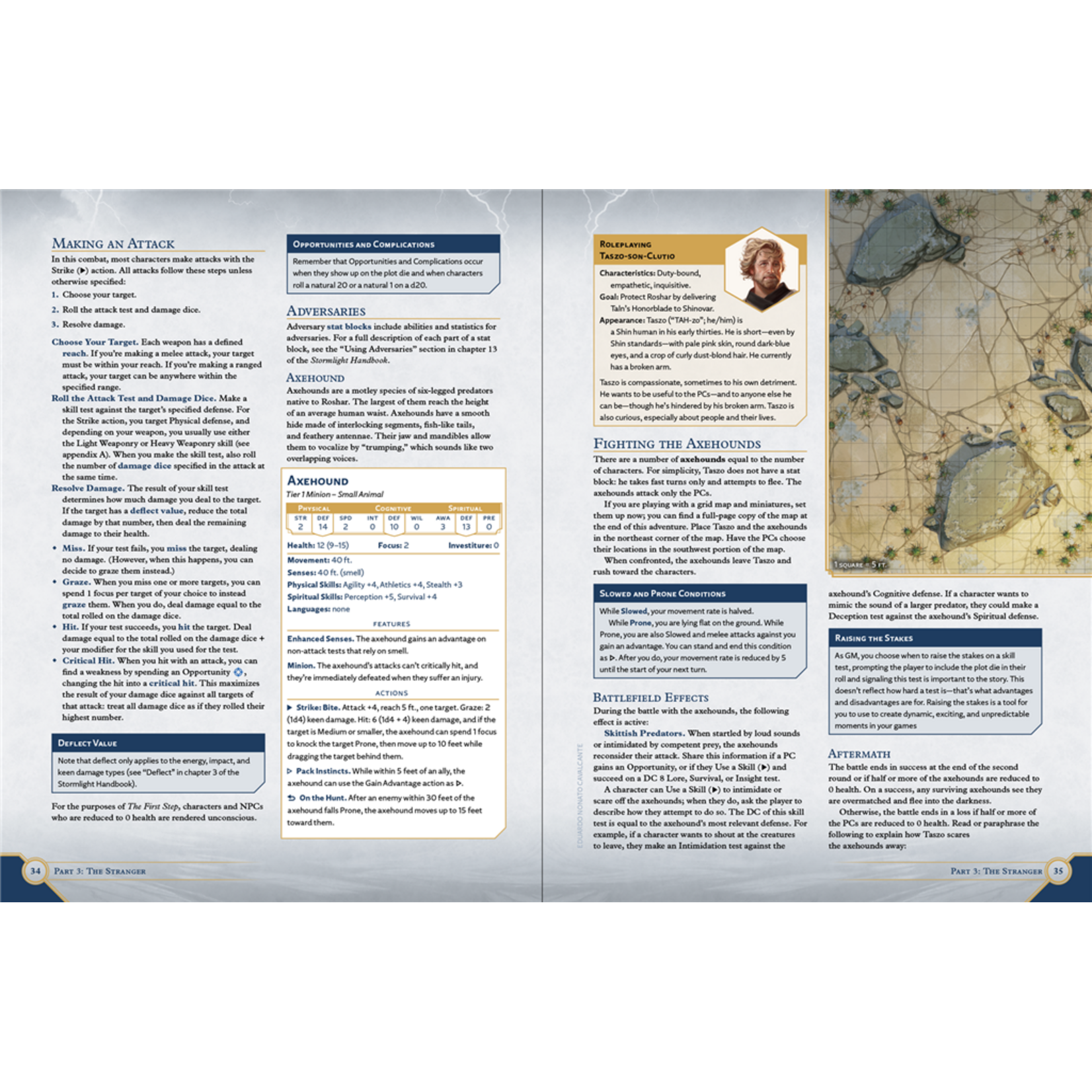 Dragonsteel Cosmere RPG Stormlight Adventure - The First Step (EN) (Pre-Order)