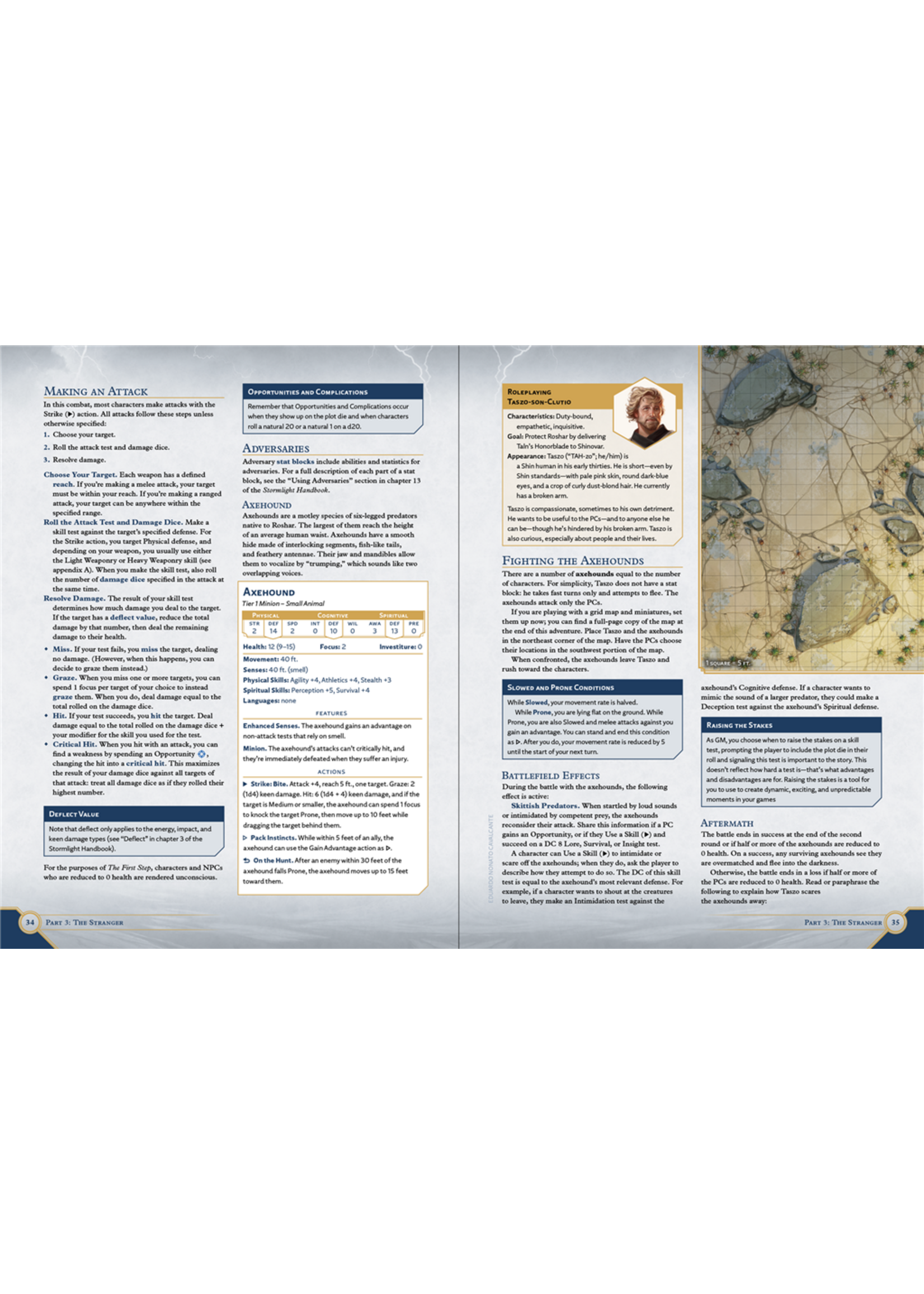 Brotherwise Games Cosmere RPG: Stormlight Adventure The First Step (EN) (Pre-Order)